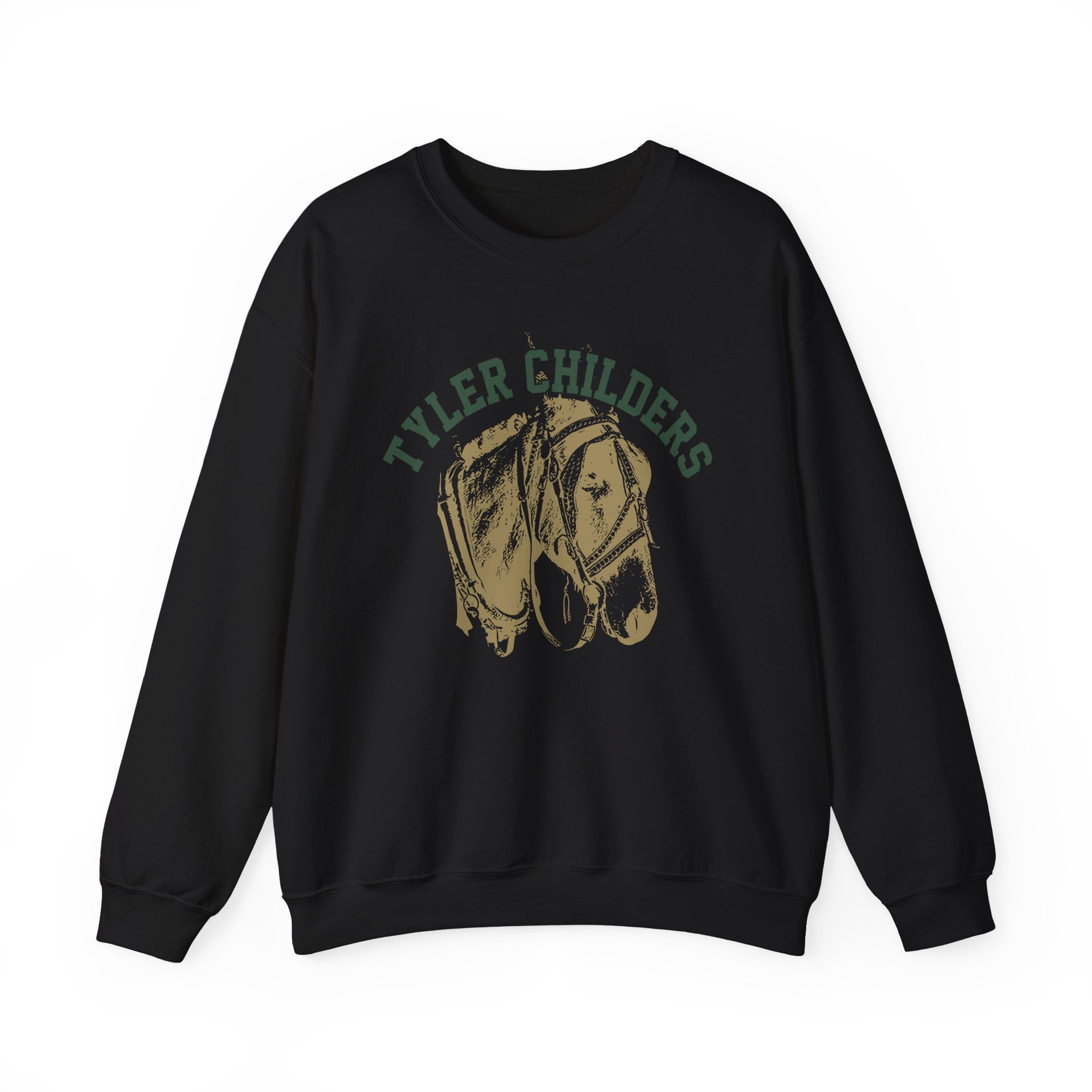 Tyler Childers Mule Raglan Unisex Heavy Blend™ Crewneck Sweatshirt - Image 5