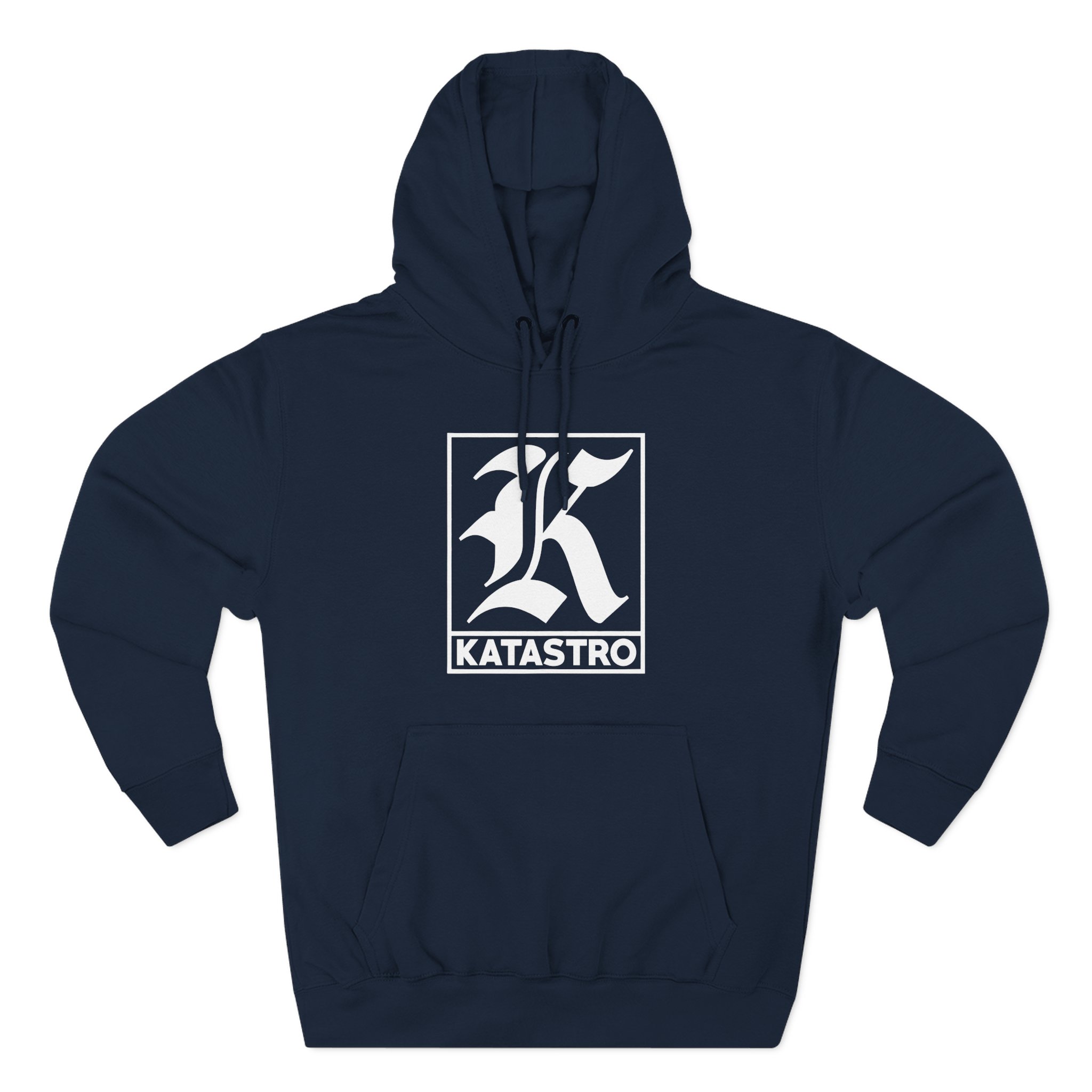 Katastro K Logo Three-Panel Fleece Hoodie - Image 7