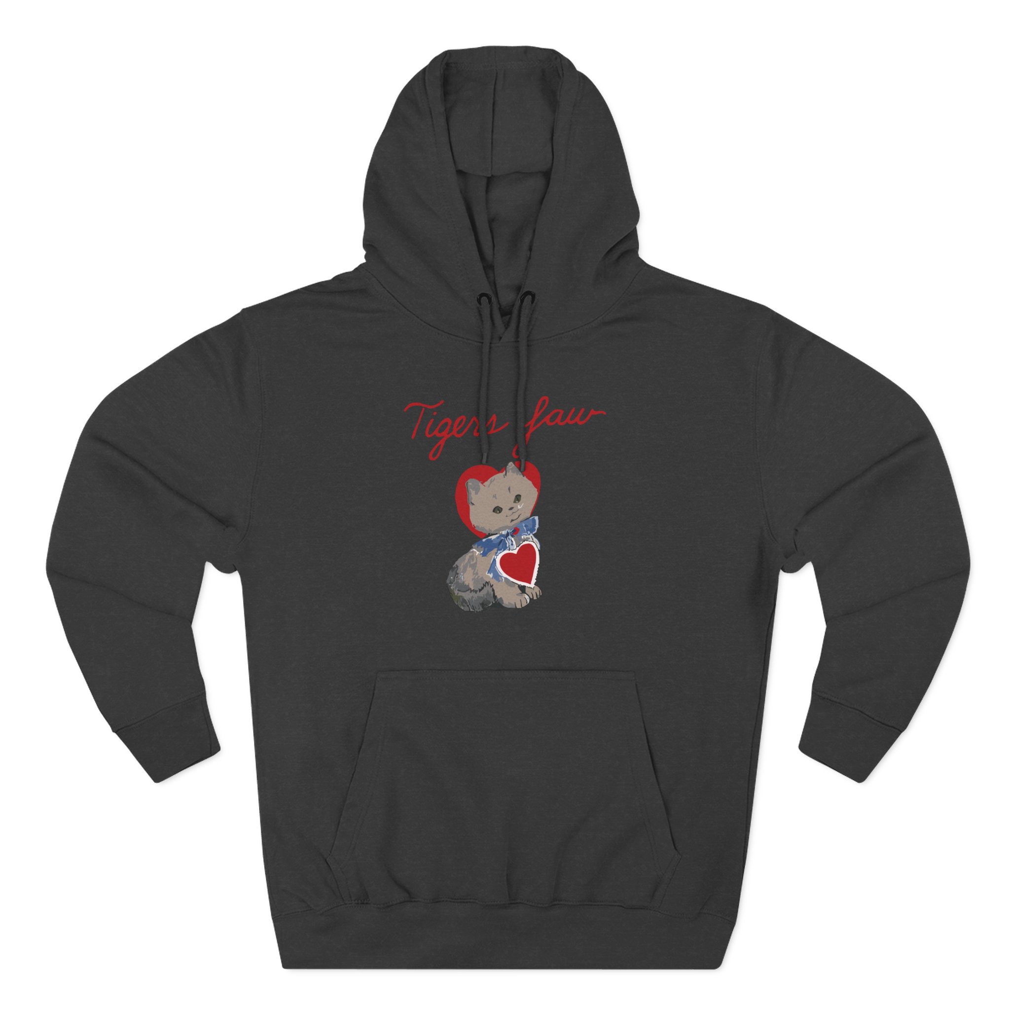 Tigers Jaw kitty baby Three-Panel Fleece Hoodie - Image 5