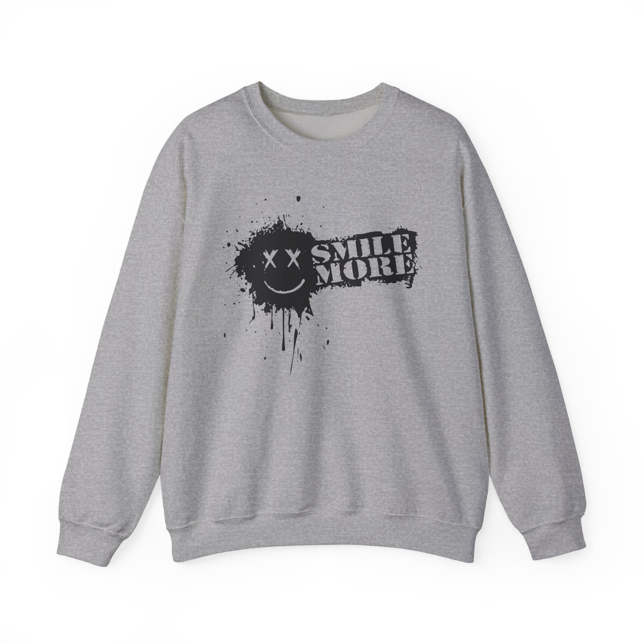 Roman Atwood Smile More Splatter Unisex Heavy Blend™ Crewneck Sweatshirt - Image 7
