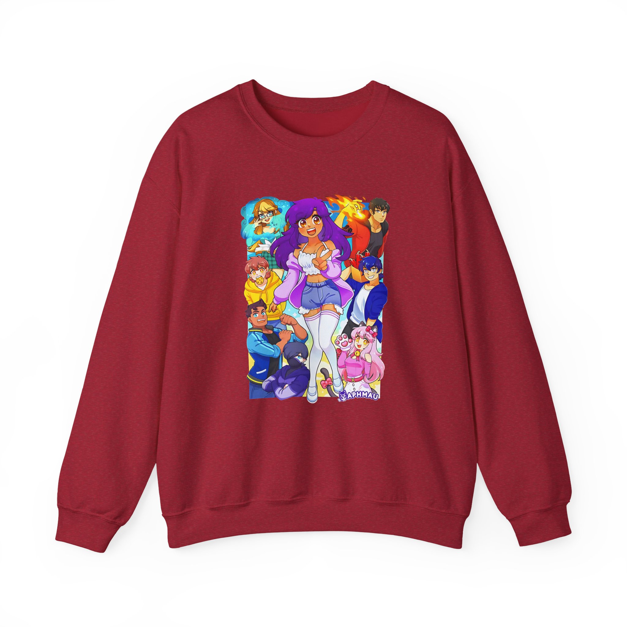 Aphmau & Friends Unisex Heavy Blend™ Crewneck Sweatshirt - Image 21