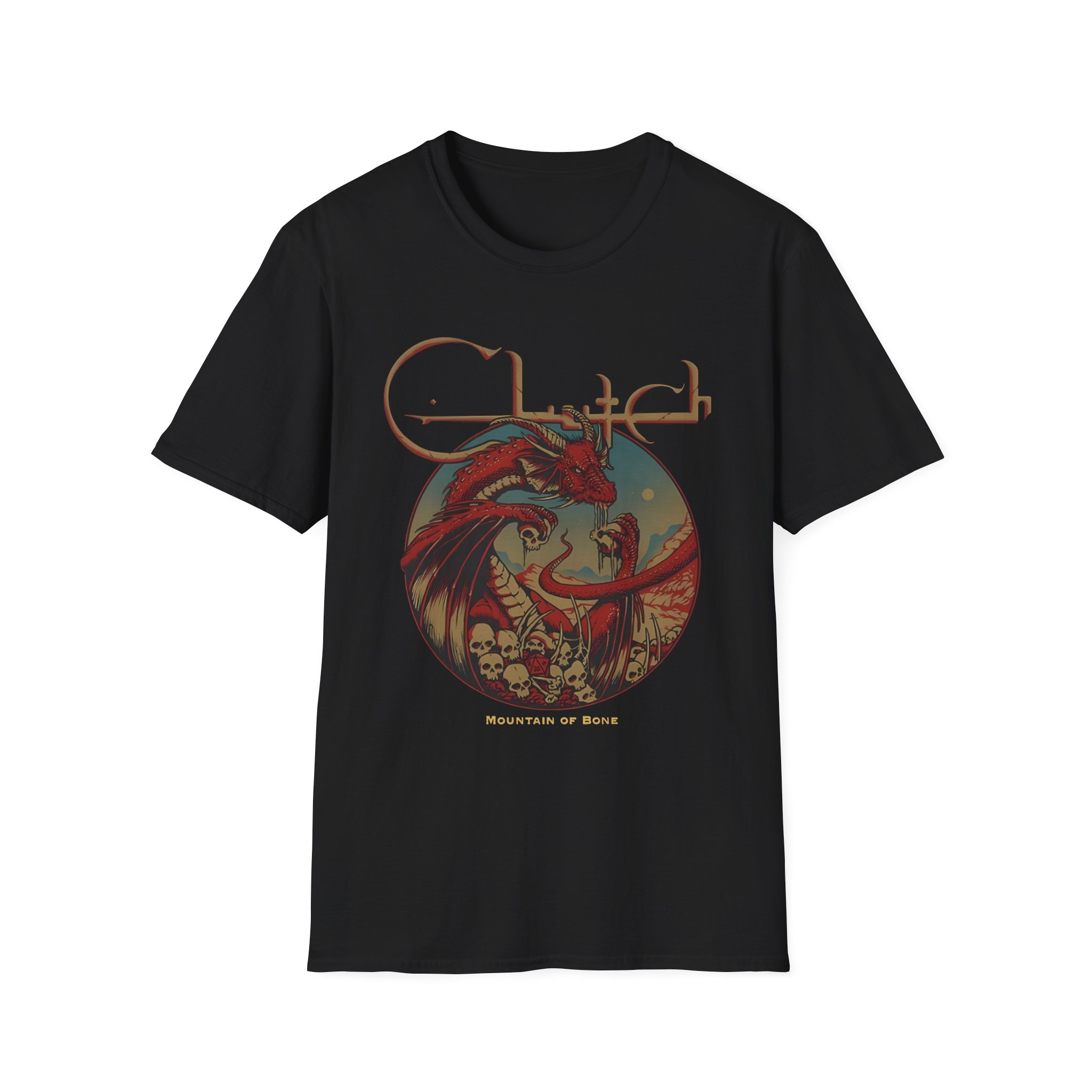 Clutch Mountain Of Bone Unisex Softstyle T-Shirt