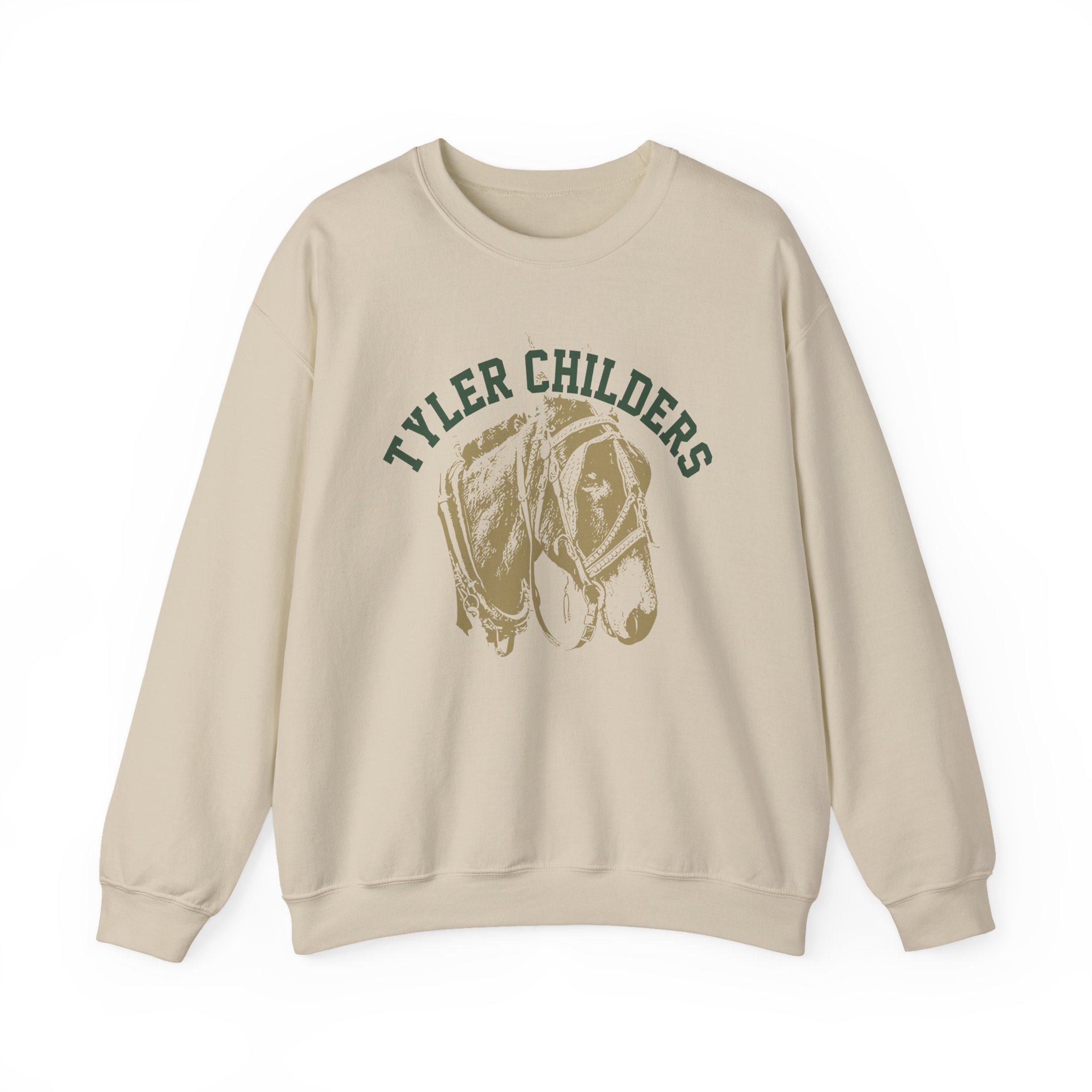 Tyler Childers Mule Raglan Unisex Heavy Blend™ Crewneck Sweatshirt - Image 7