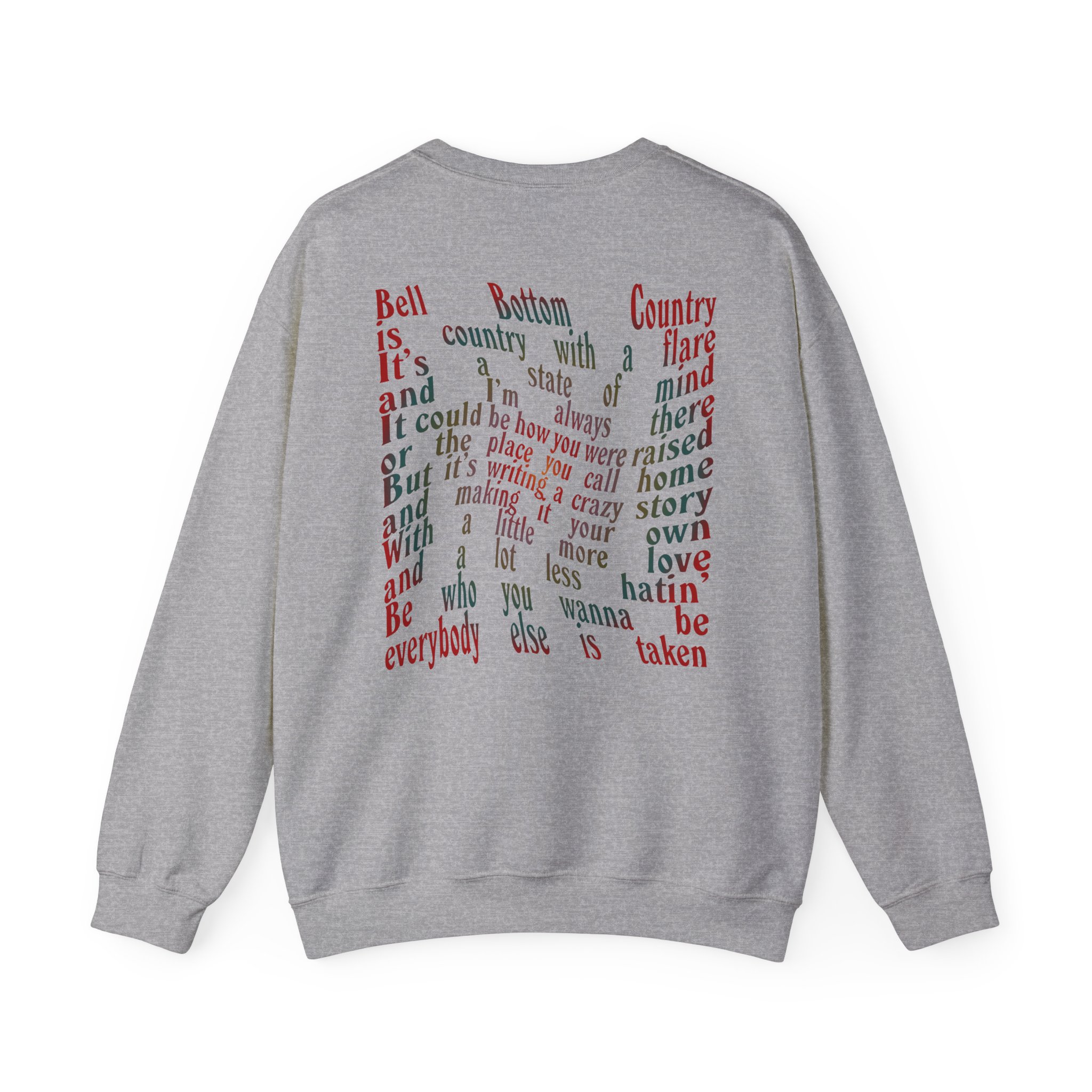 Lainey Wilson Bell Bottom Country Unisex Heavy Blend™ Crewneck Sweatshirt - Image 12