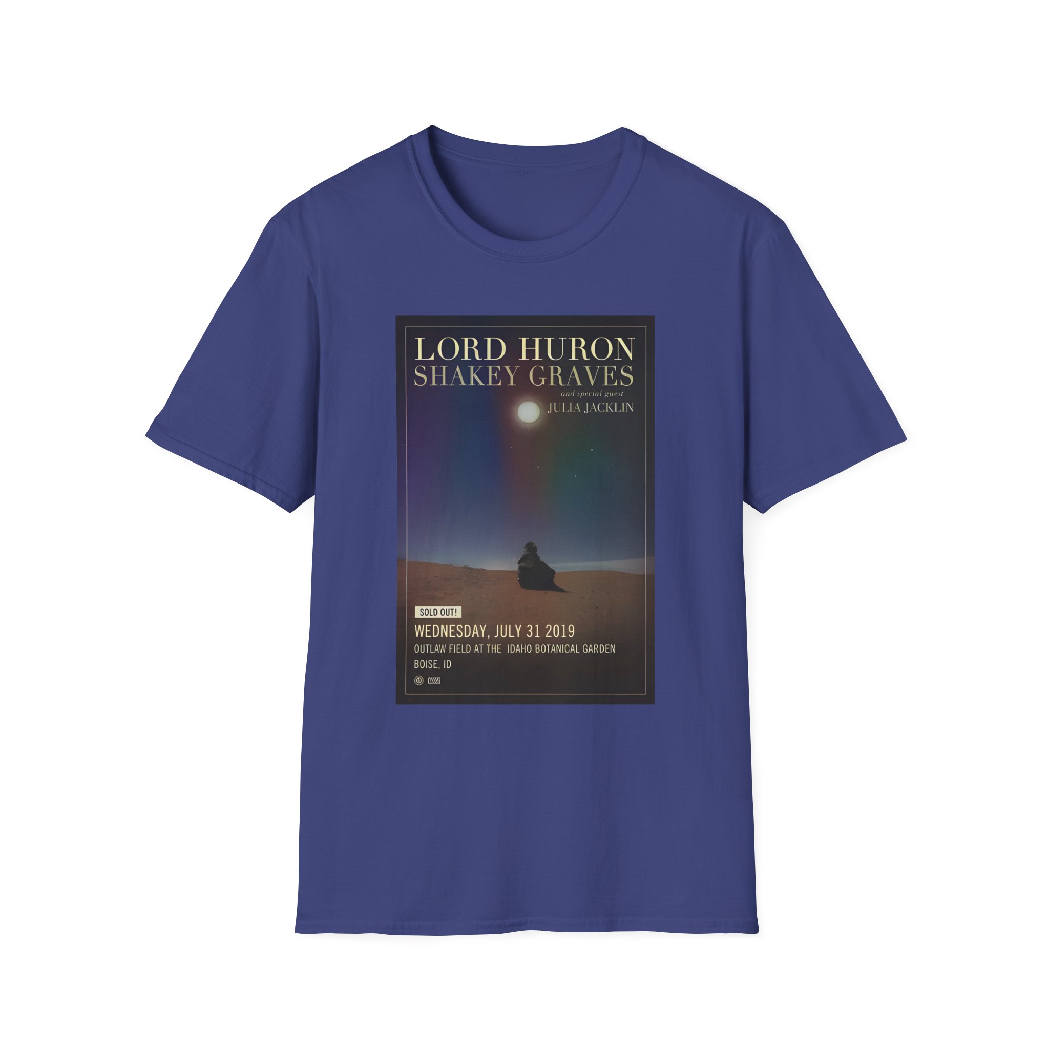 Lord Huron at Knitting Factory Unisex Softstyle T-Shirt - Image 13
