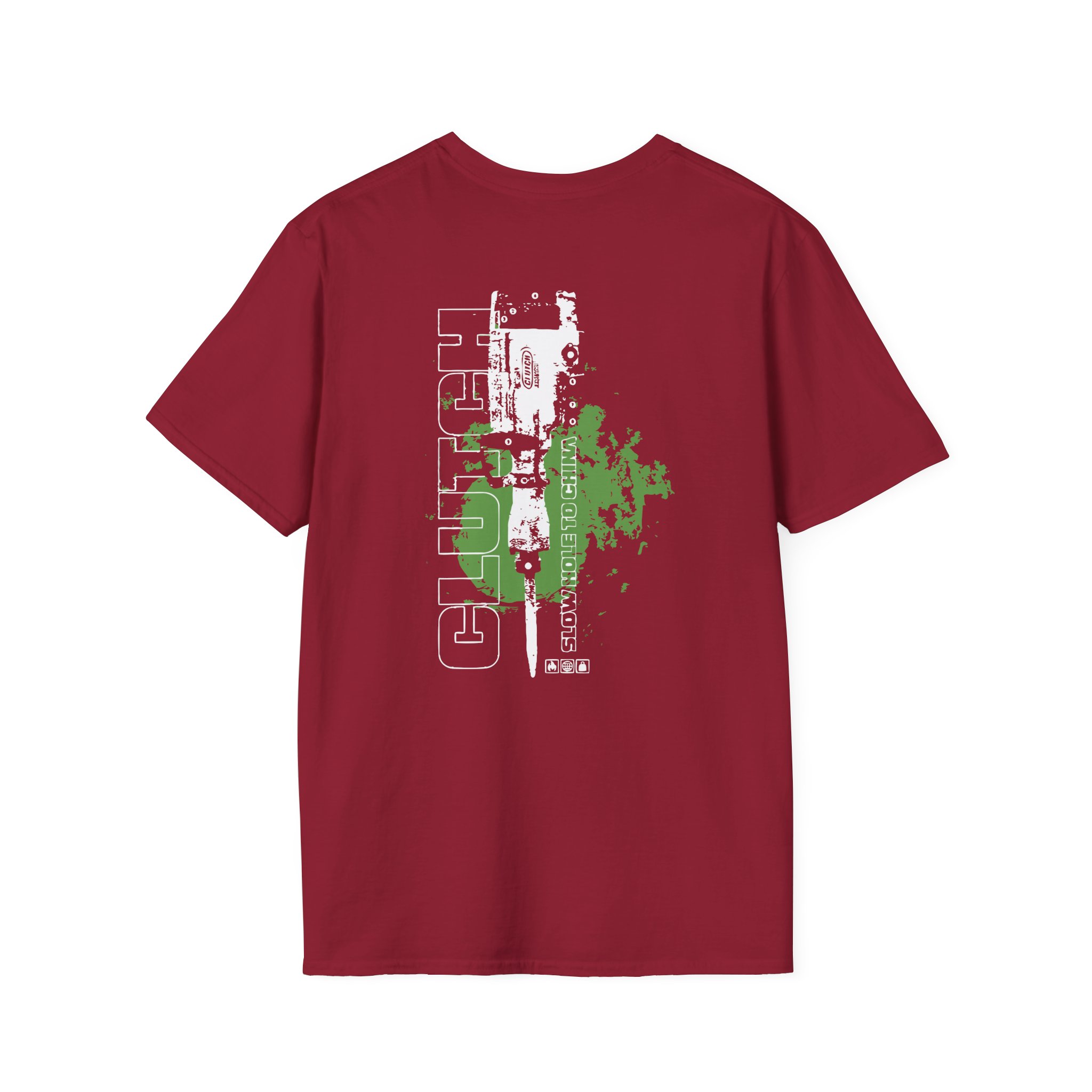 Clutch Jackhammer Unisex Softstyle T-Shirt - Image 18