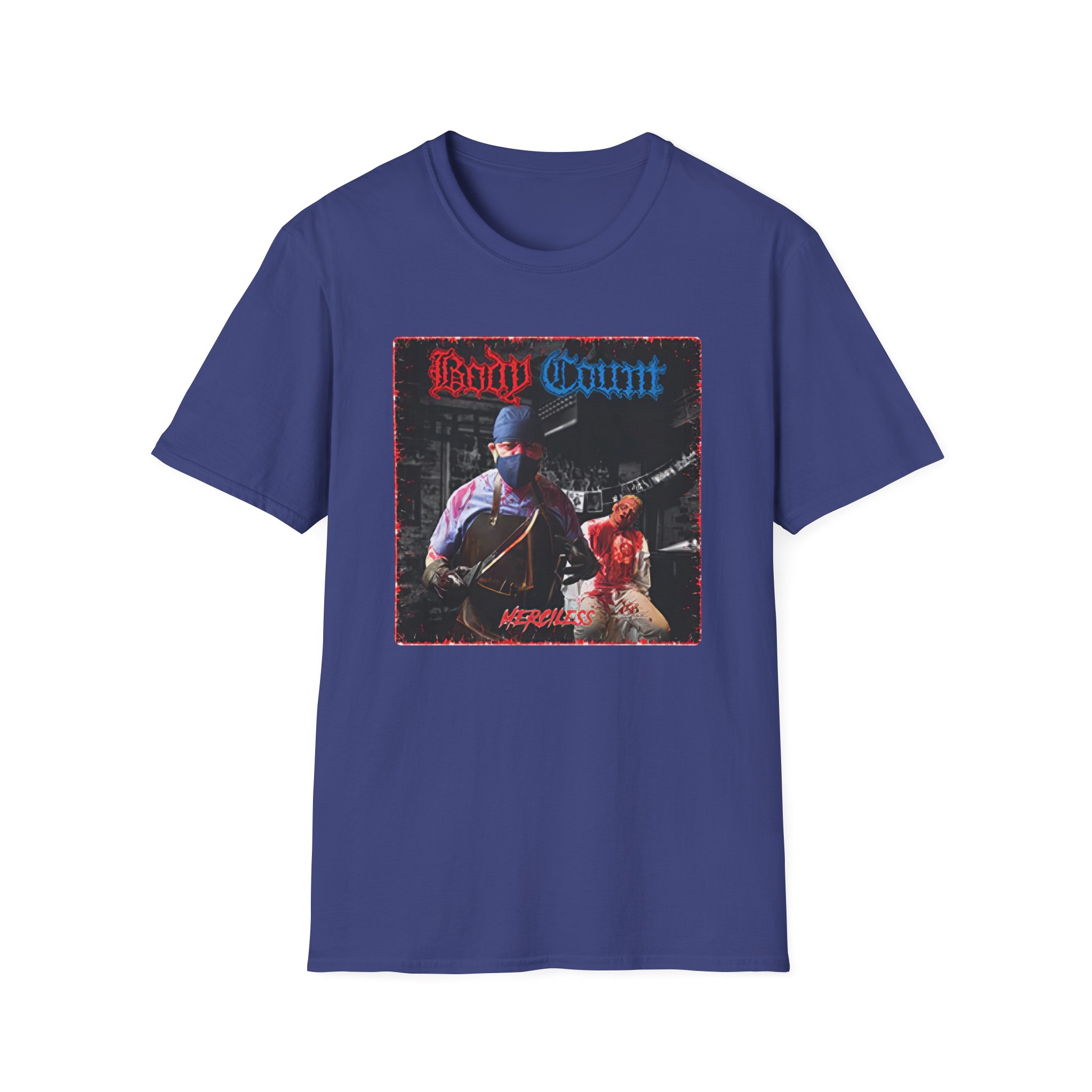 Body Count Merciless Album Unisex Softstyle T-Shirt - Image 25