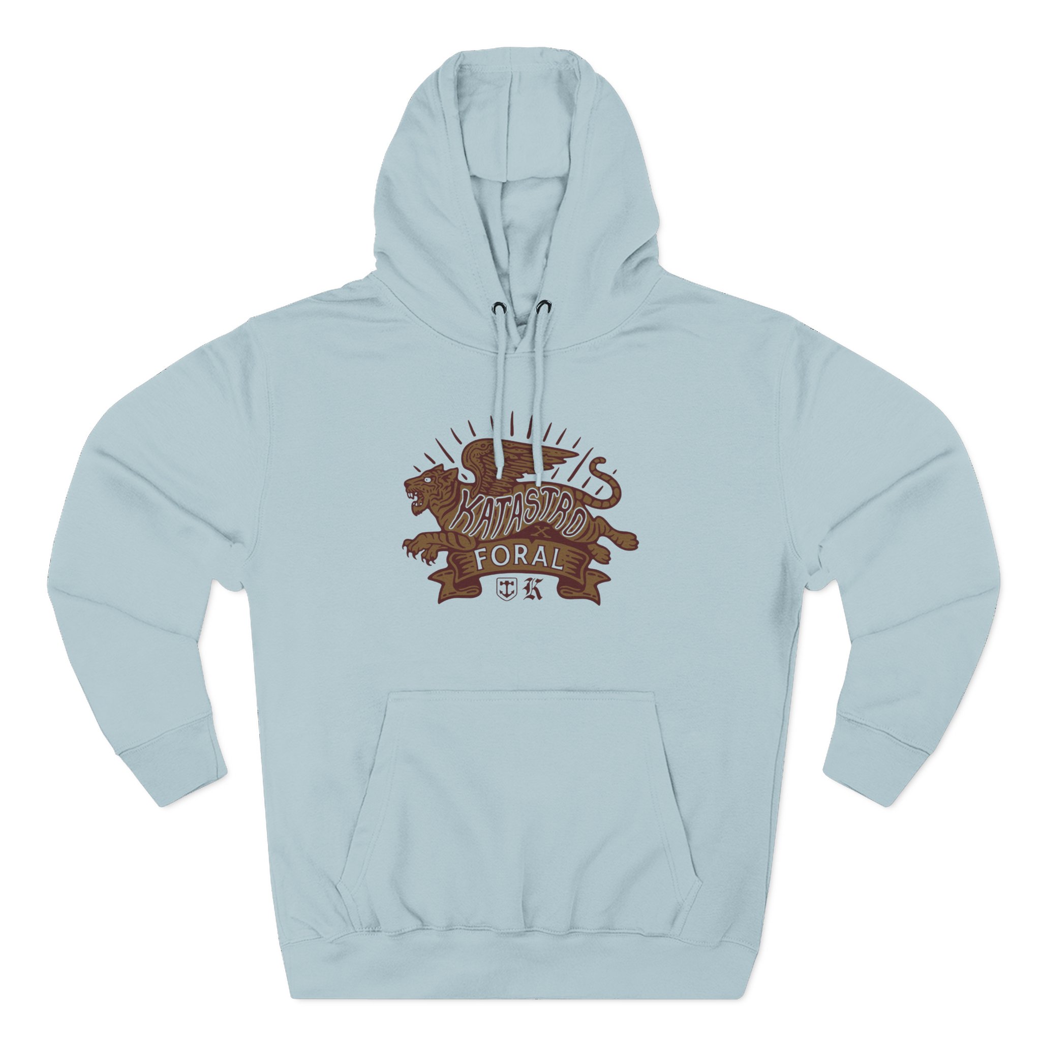 Katastro Foral Three-Panel Fleece Hoodie - Image 11