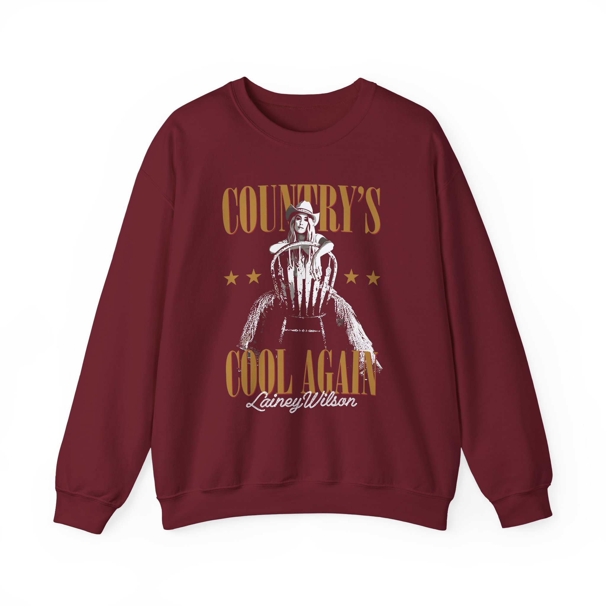 Lainey Wilson Country's Cool Again Unisex Heavy Blend™ Crewneck Sweatshirt - Image 23
