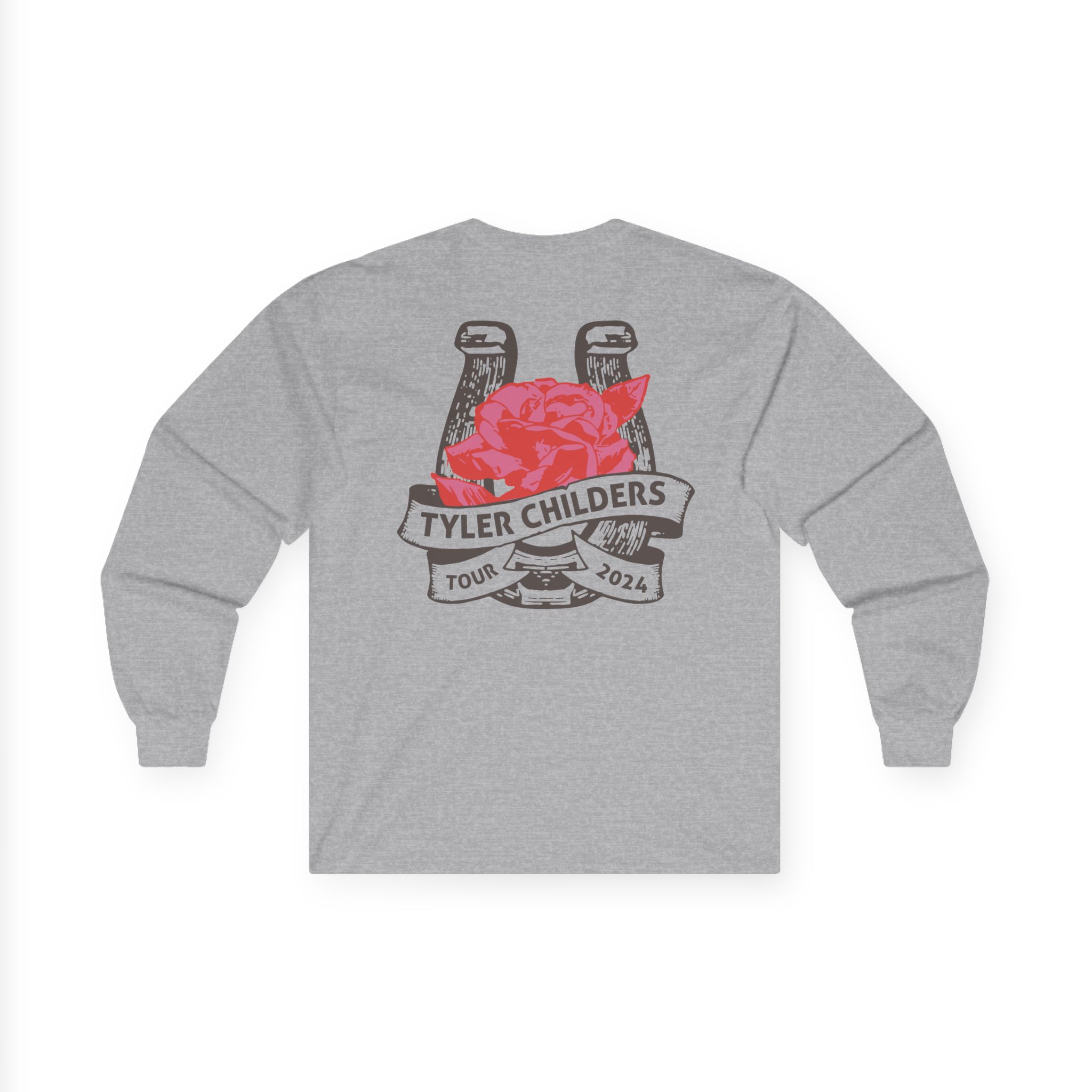 Tyler Childers Blue Muleshoe Unisex Ultra Cotton Long Sleeve Tee - Image 6