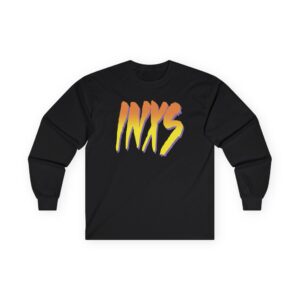 Inxs Listen Like Thieves Brush Logo Unisex Ultra Cotton Long Sleeve Tee
