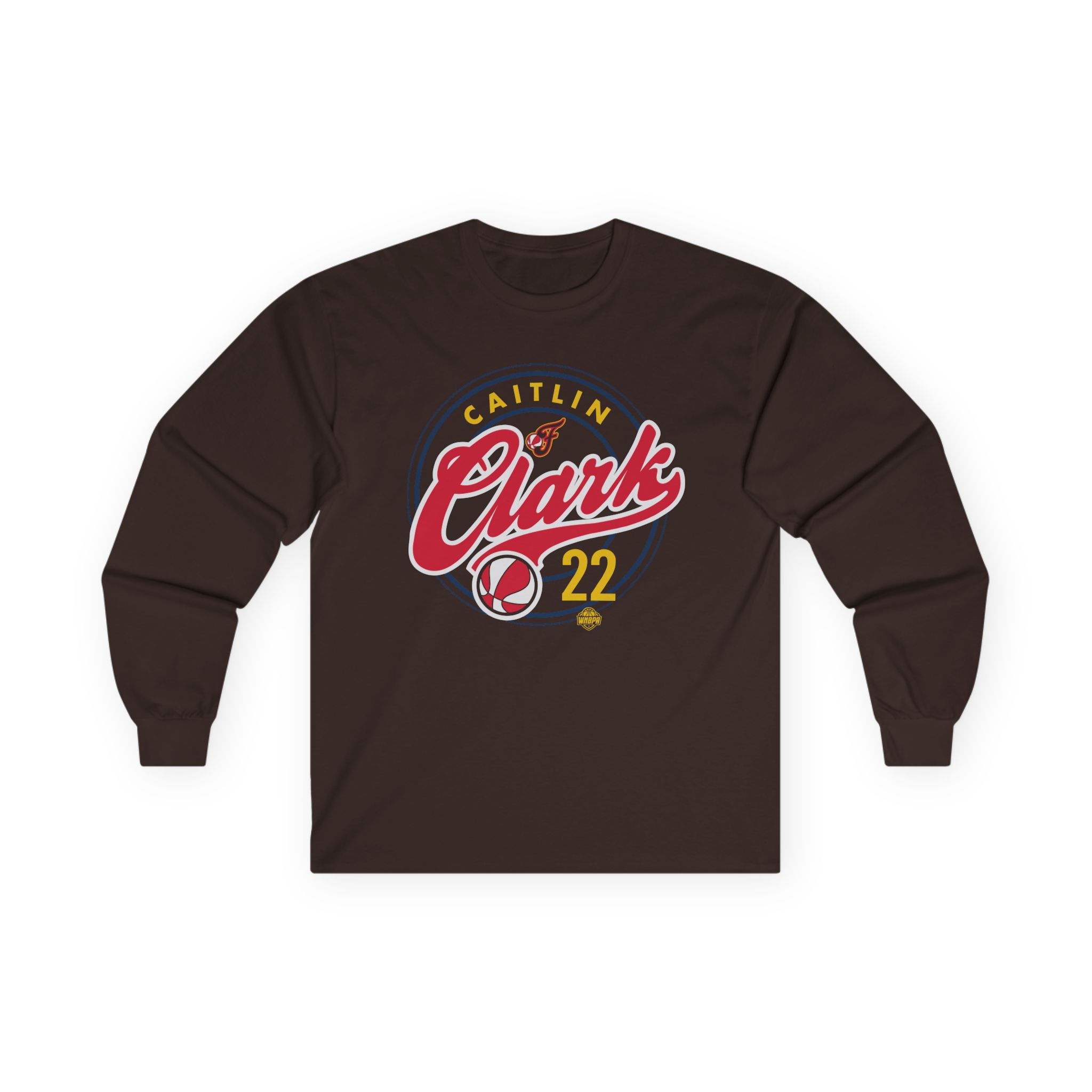Caitlin Clark Stadium Essentials Navy Runaway Unisex Ultra Cotton Long Sleeve Tee - Image 5