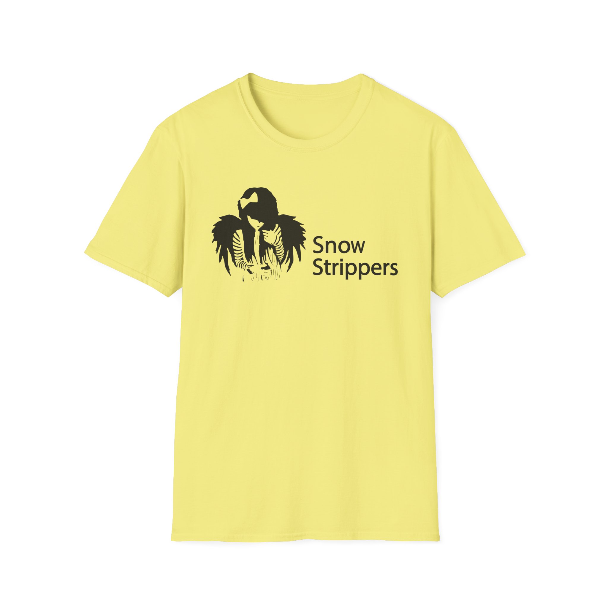 Snow Strippers Unisex Softstyle T-Shirt - Image 13