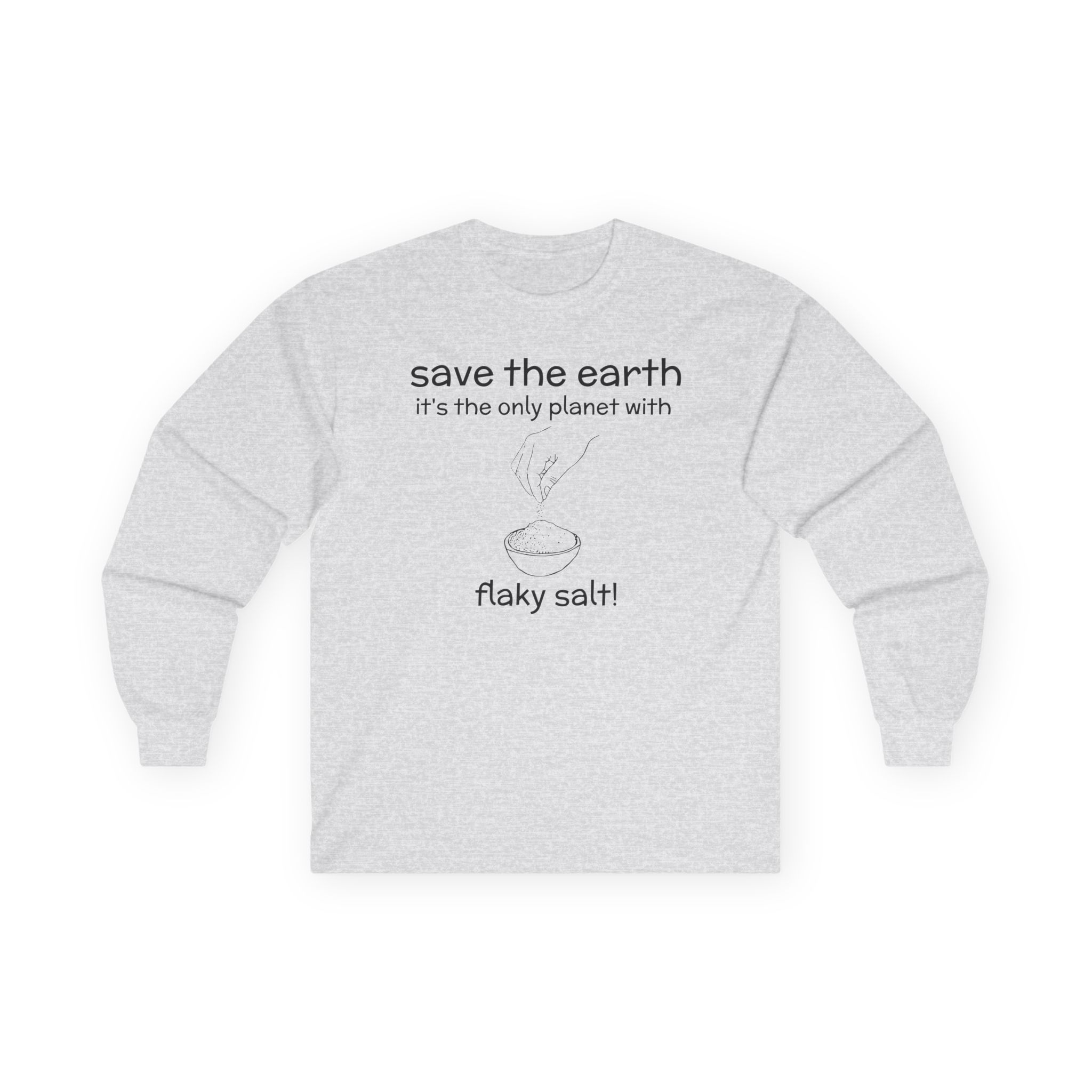 Joshua Weissman Save the Earth Unisex Ultra Cotton Long Sleeve Tee - Image 3