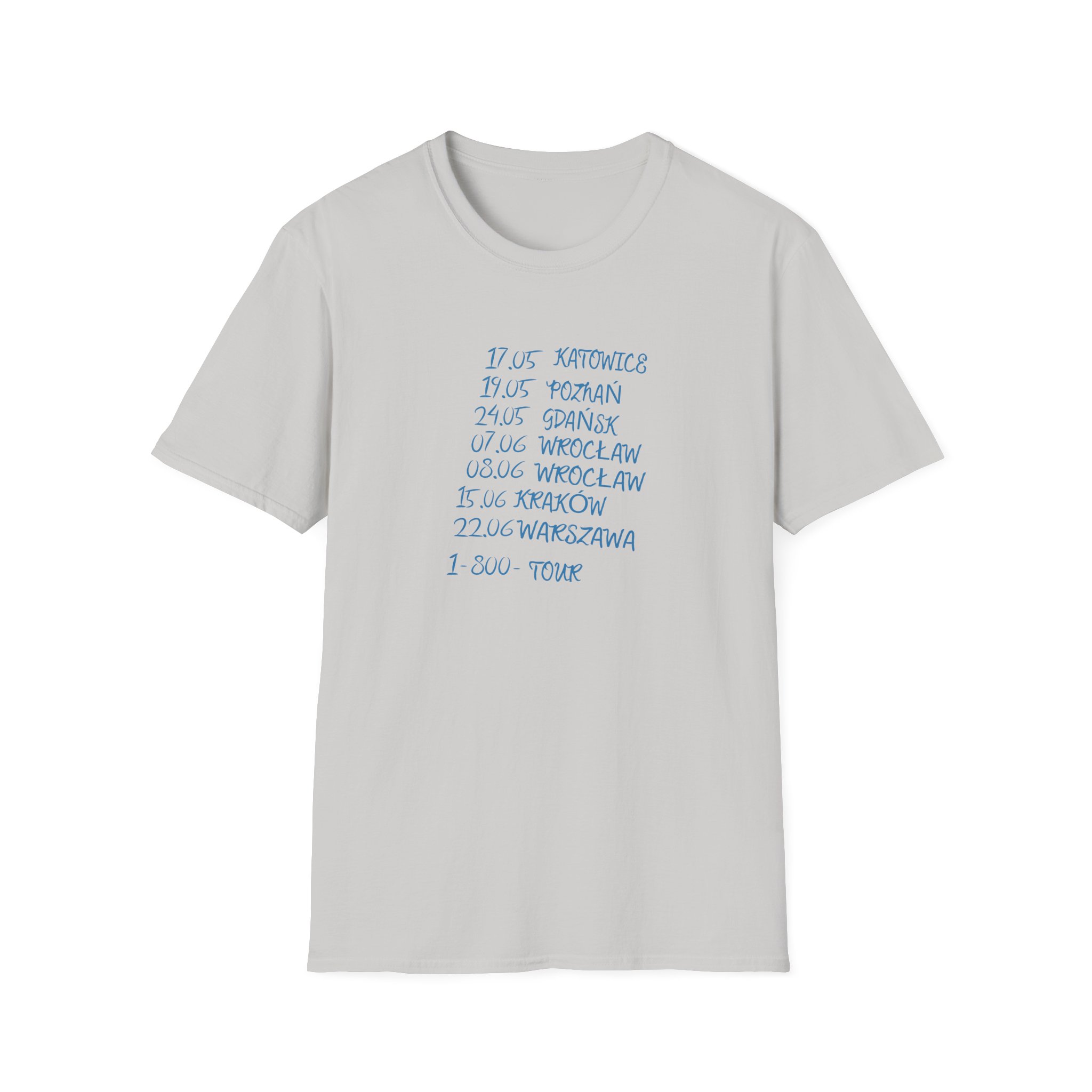 Taco Hemingway 1-800-tour Unisex Softstyle T-Shirt - Image 5