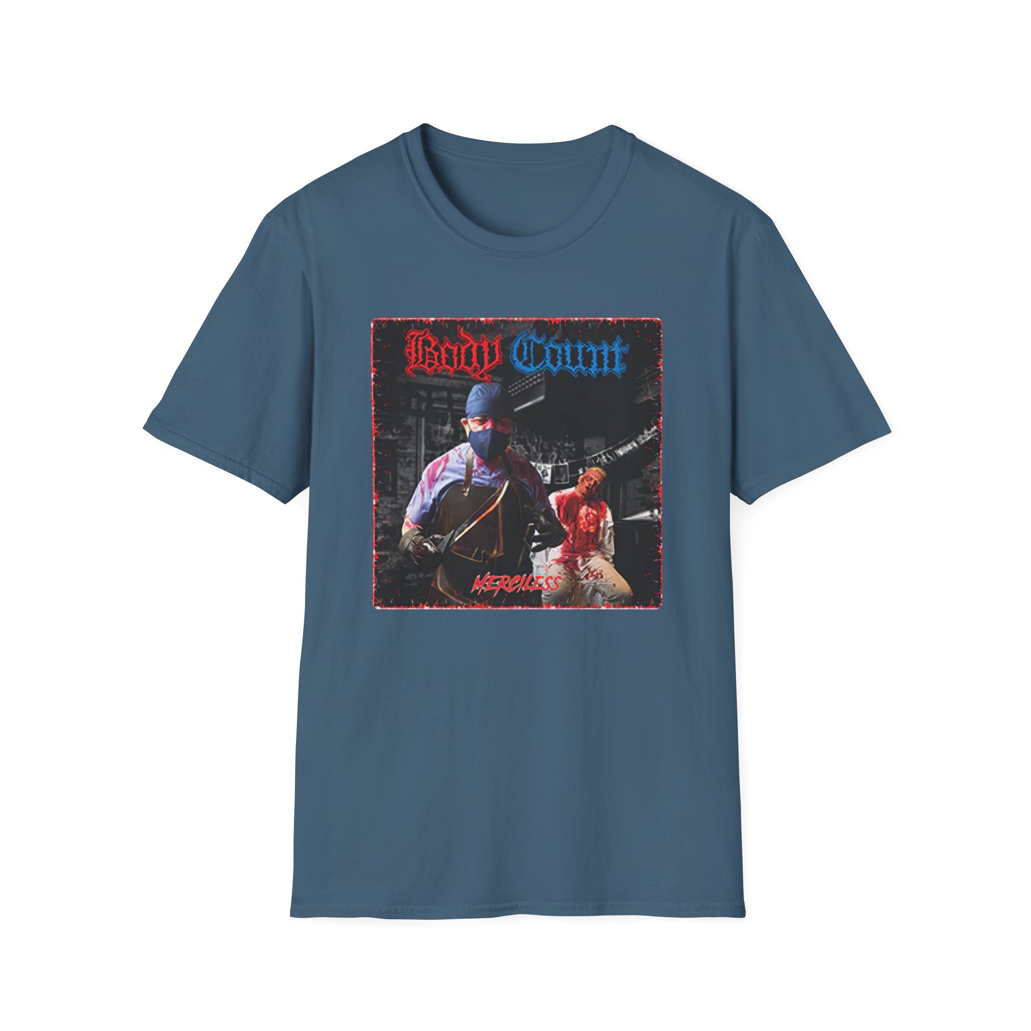 Body Count Merciless Album Unisex Softstyle T-Shirt - Image 21