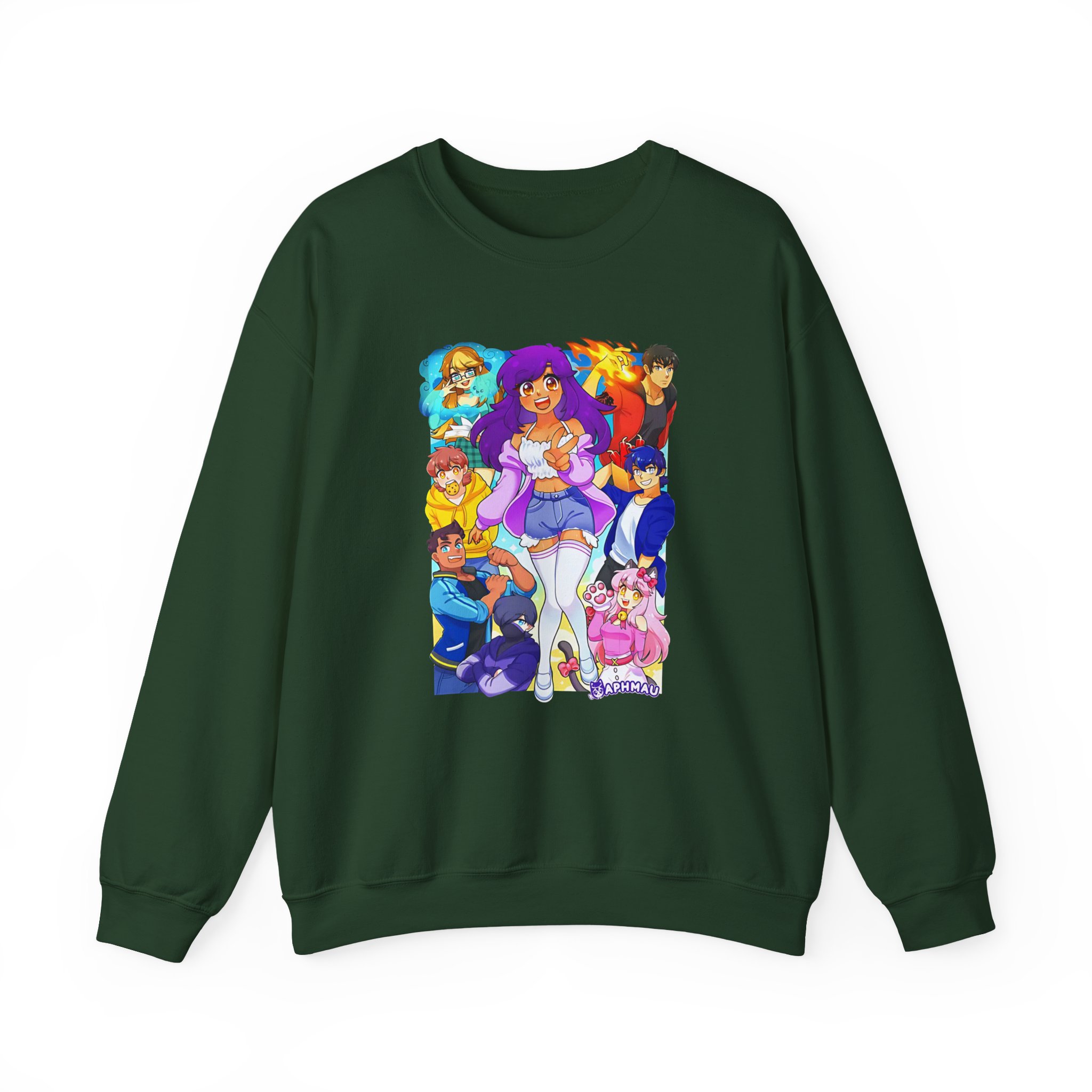 Aphmau & Friends Unisex Heavy Blend™ Crewneck Sweatshirt - Image 9