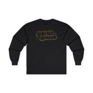 Otoboke Beaver Shimmer Print Logo Unisex Ultra Cotton Long Sleeve Tee