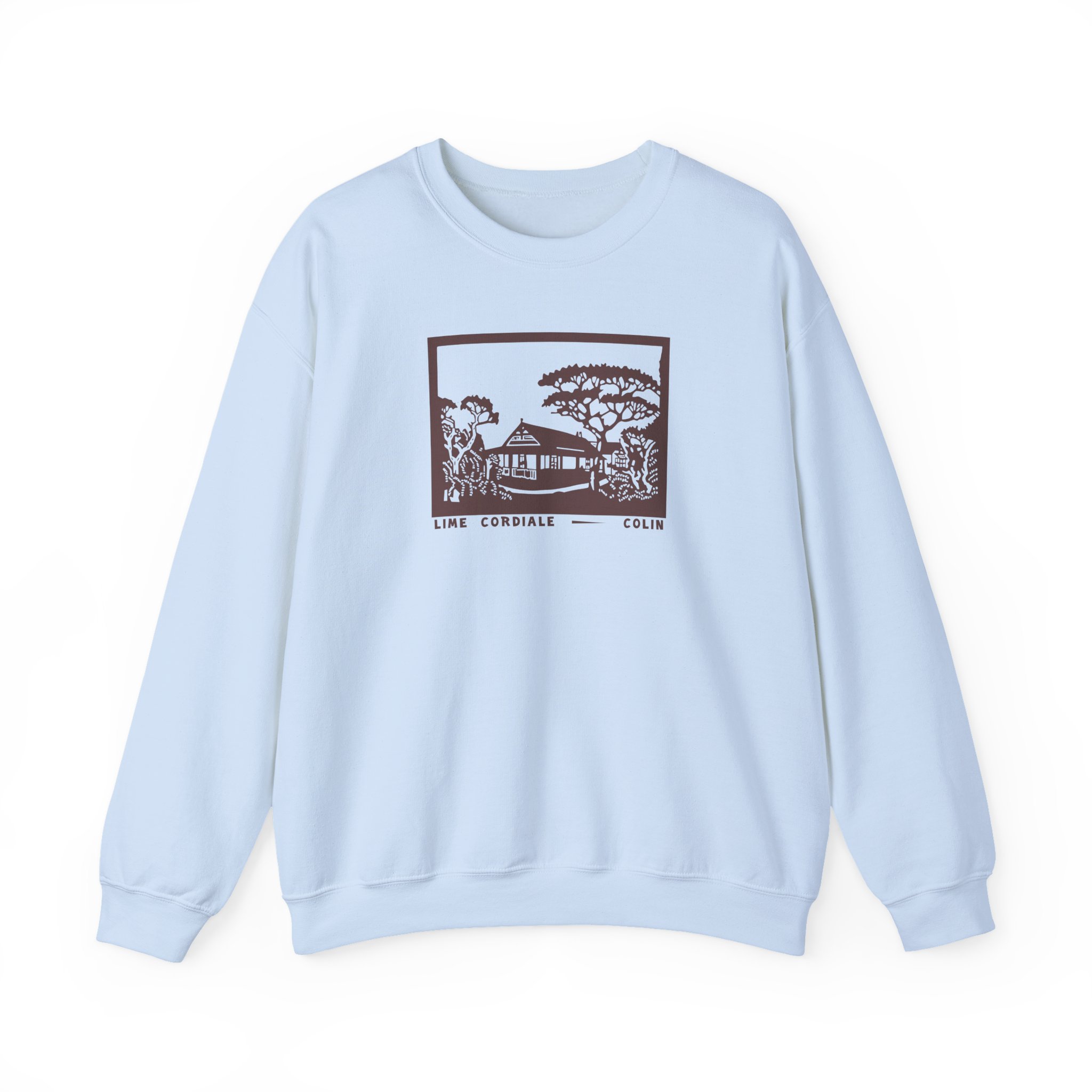 Lime Cordiale Colin Unisex Heavy Blend™ Crewneck Sweatshirt - Image 9