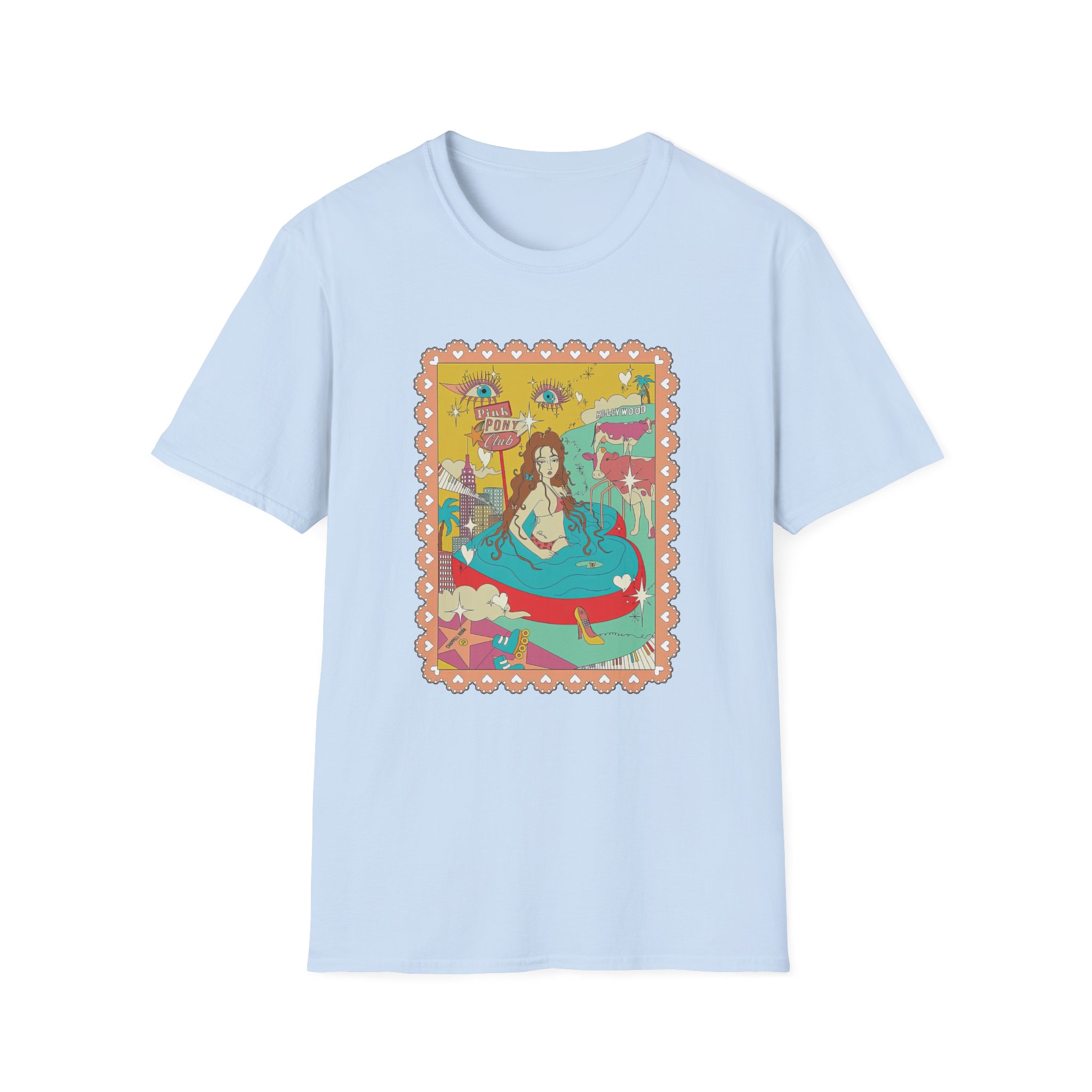 Chappell Roan Unisex Softstyle T-Shirt - Image 9