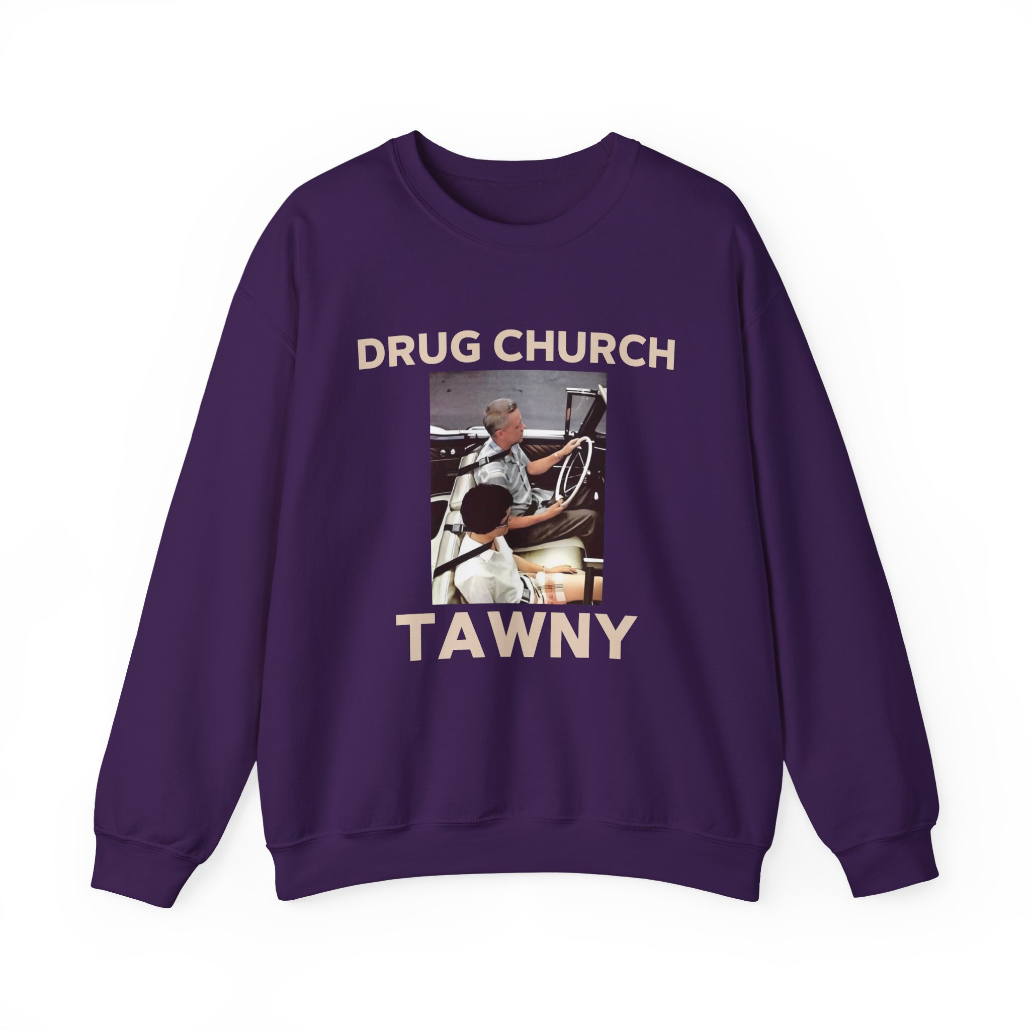 Drug Church Tawny Unisex Heavy Blend™ Crewneck Sweatshirt - Image 13