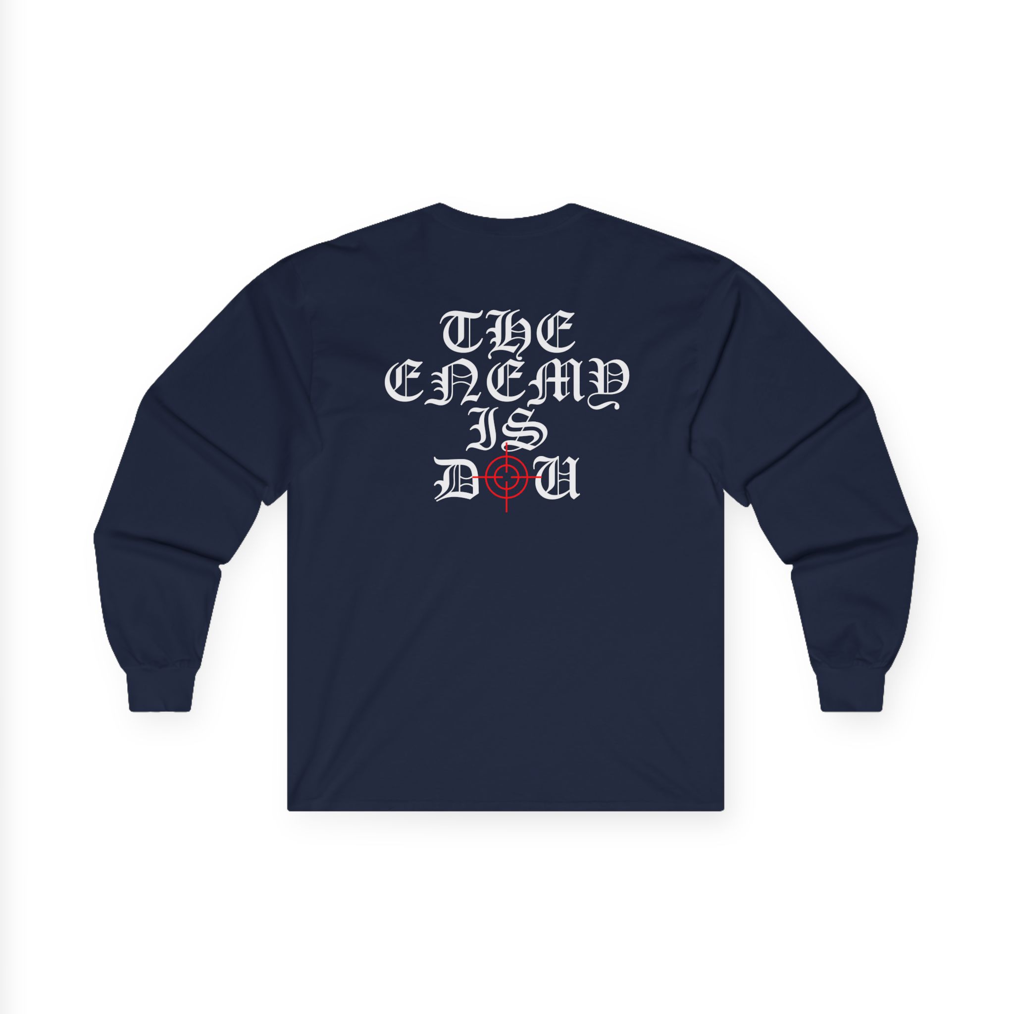Harms Way The Enemy Is You Unisex Ultra Cotton Long Sleeve Tee - Image 8