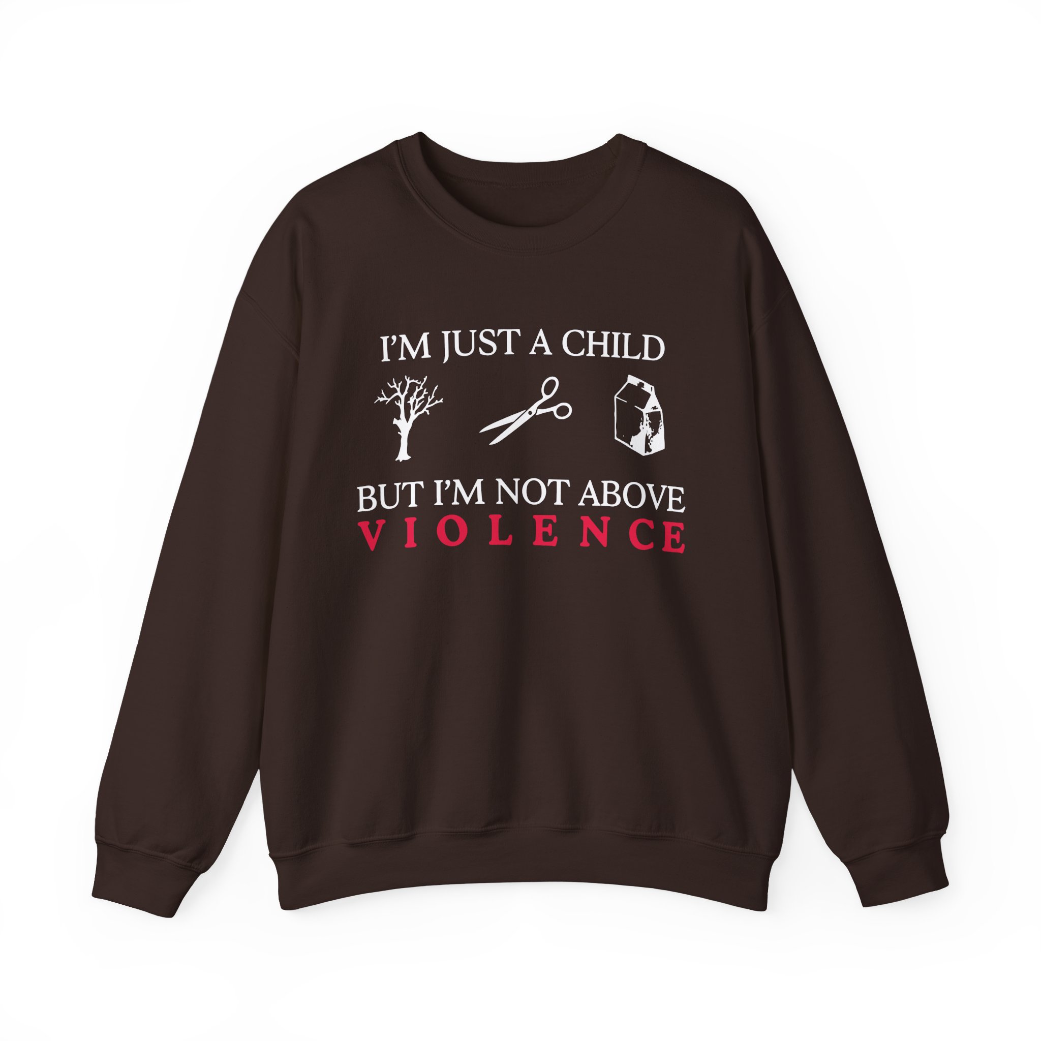 Ethel Cain Not Above Violence Unisex Heavy Blend™ Crewneck Sweatshirt