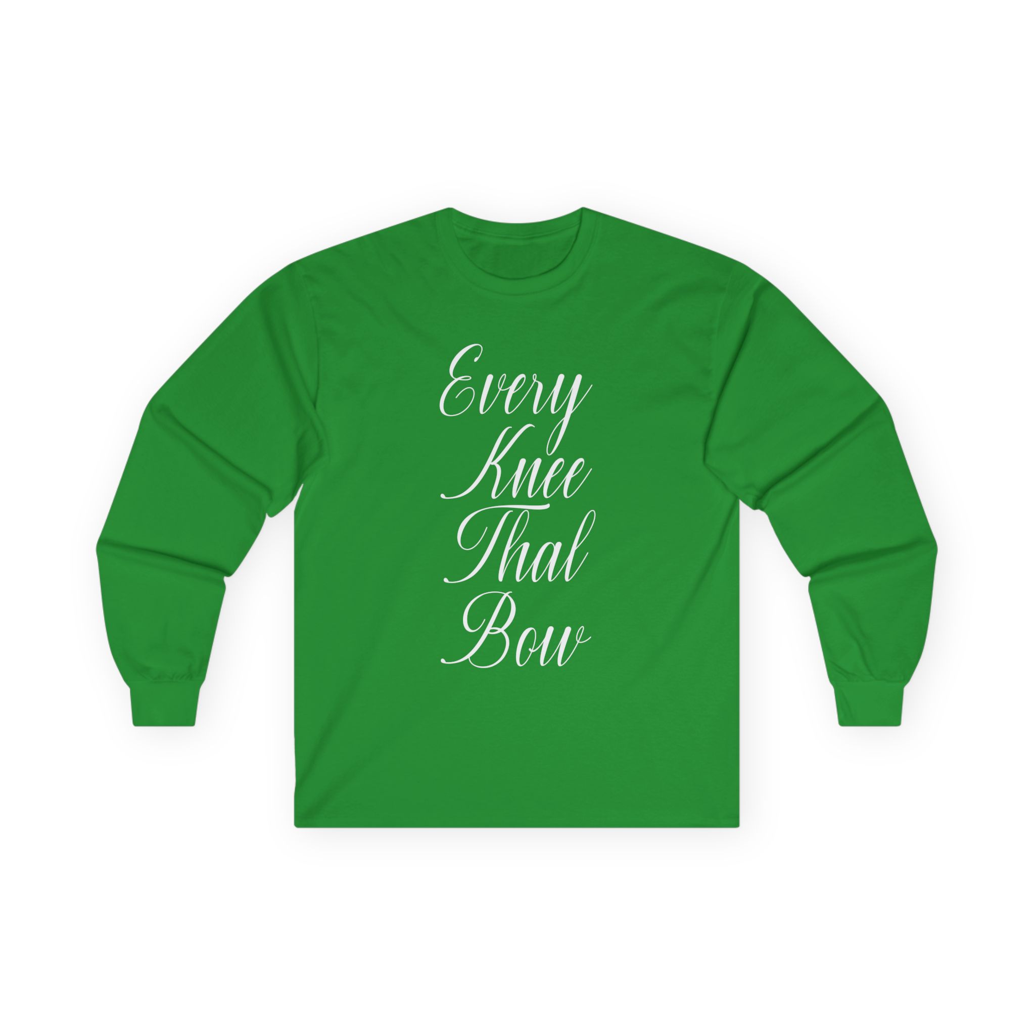 Life Church Every Knee Shall Bow Unisex Ultra Cotton Long Sleeve Tee - Image 9