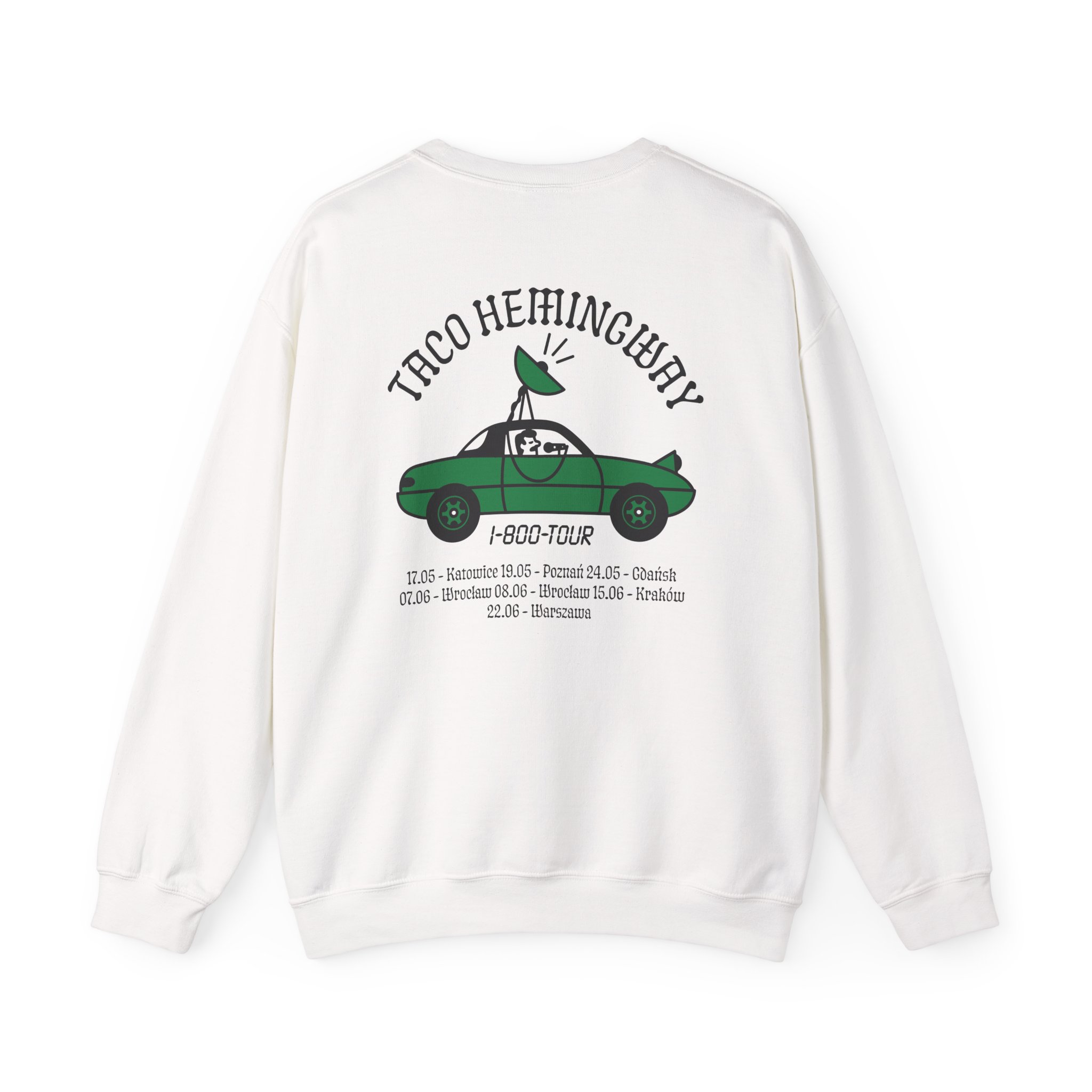 Taco Hemingway 1-800-tour Unisex Heavy Blend™ Crewneck Sweatshirt - Image 2