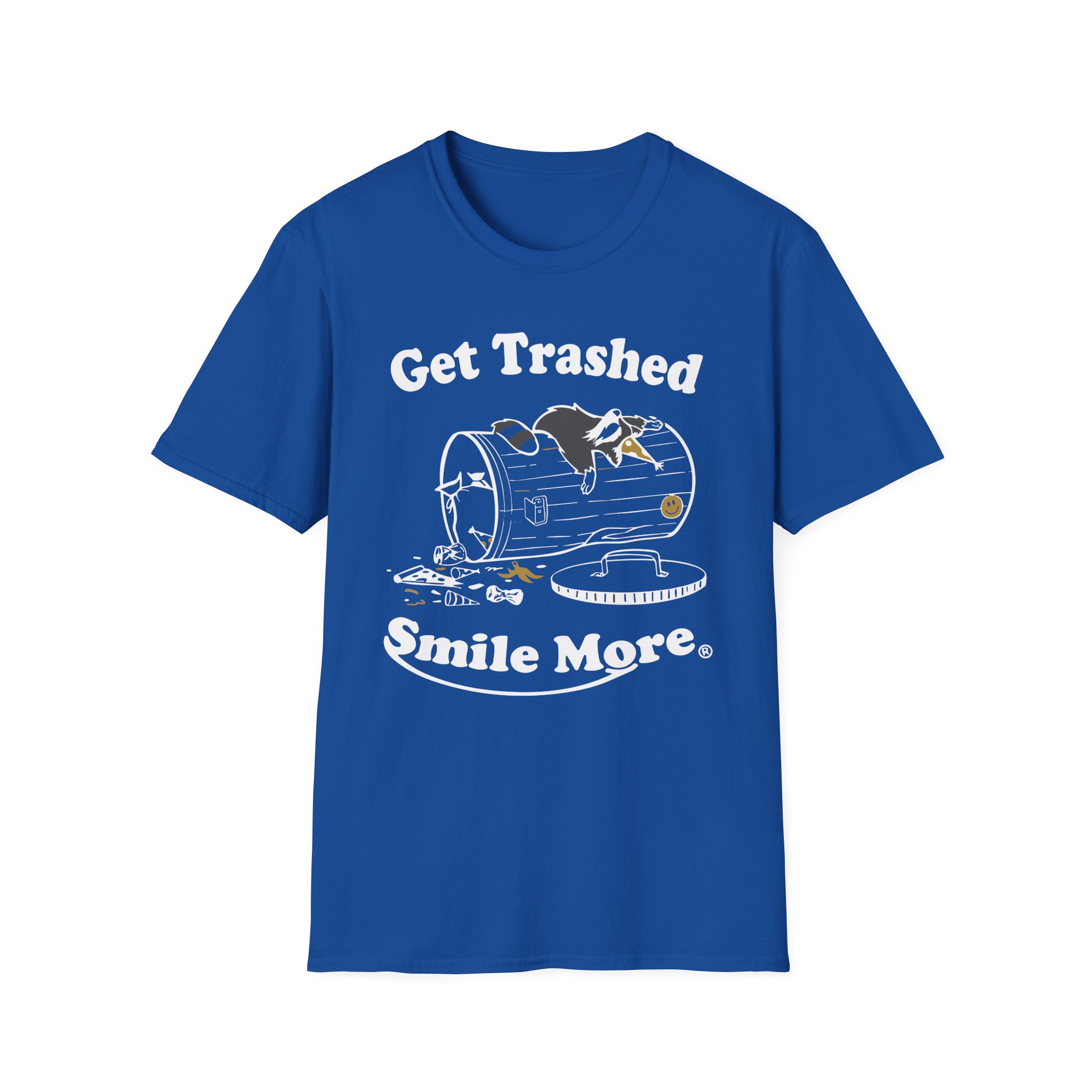 Roman Atwood Get Trashed Unisex Softstyle T-Shirt - Image 11
