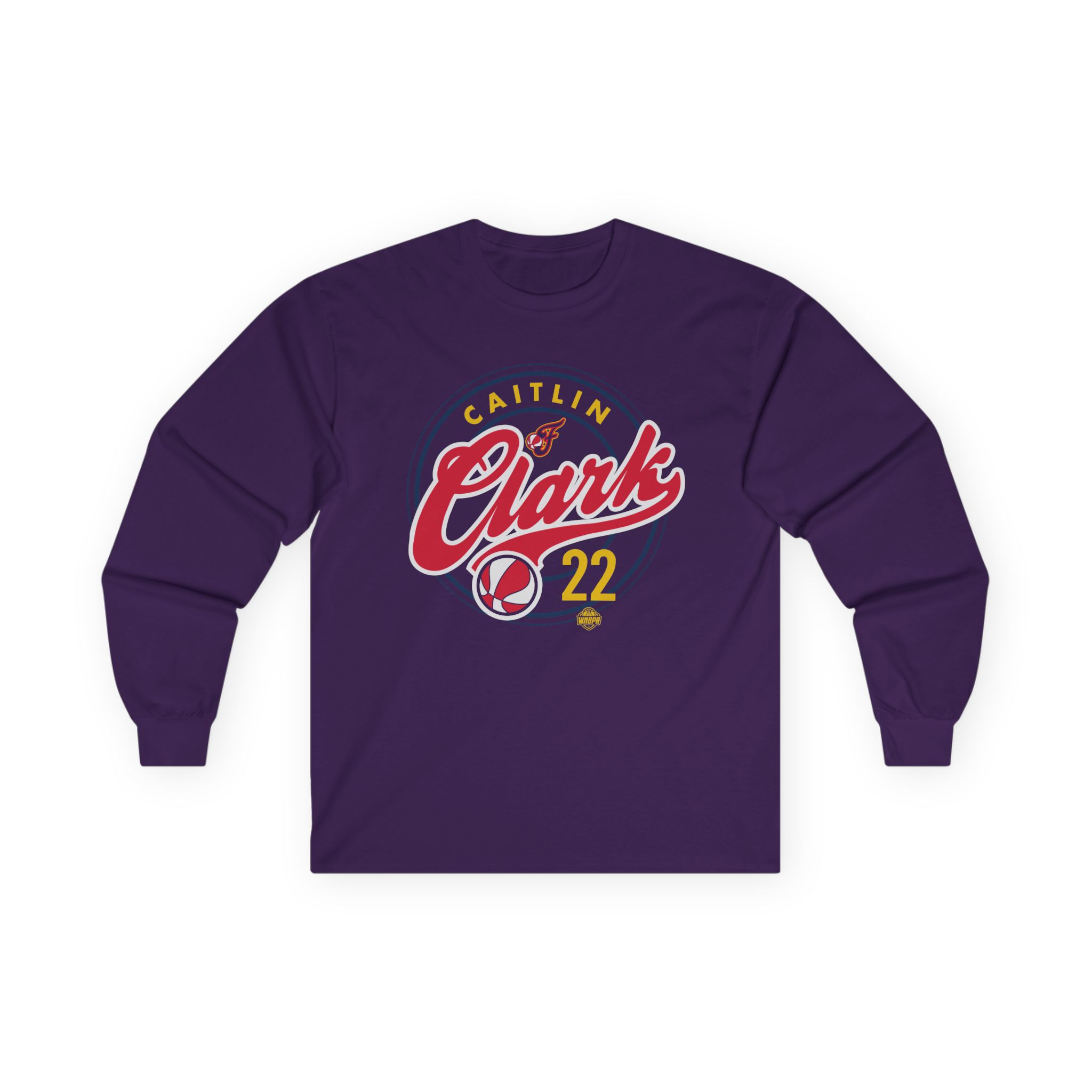Caitlin Clark Stadium Essentials Navy Runaway Unisex Ultra Cotton Long Sleeve Tee - Image 13