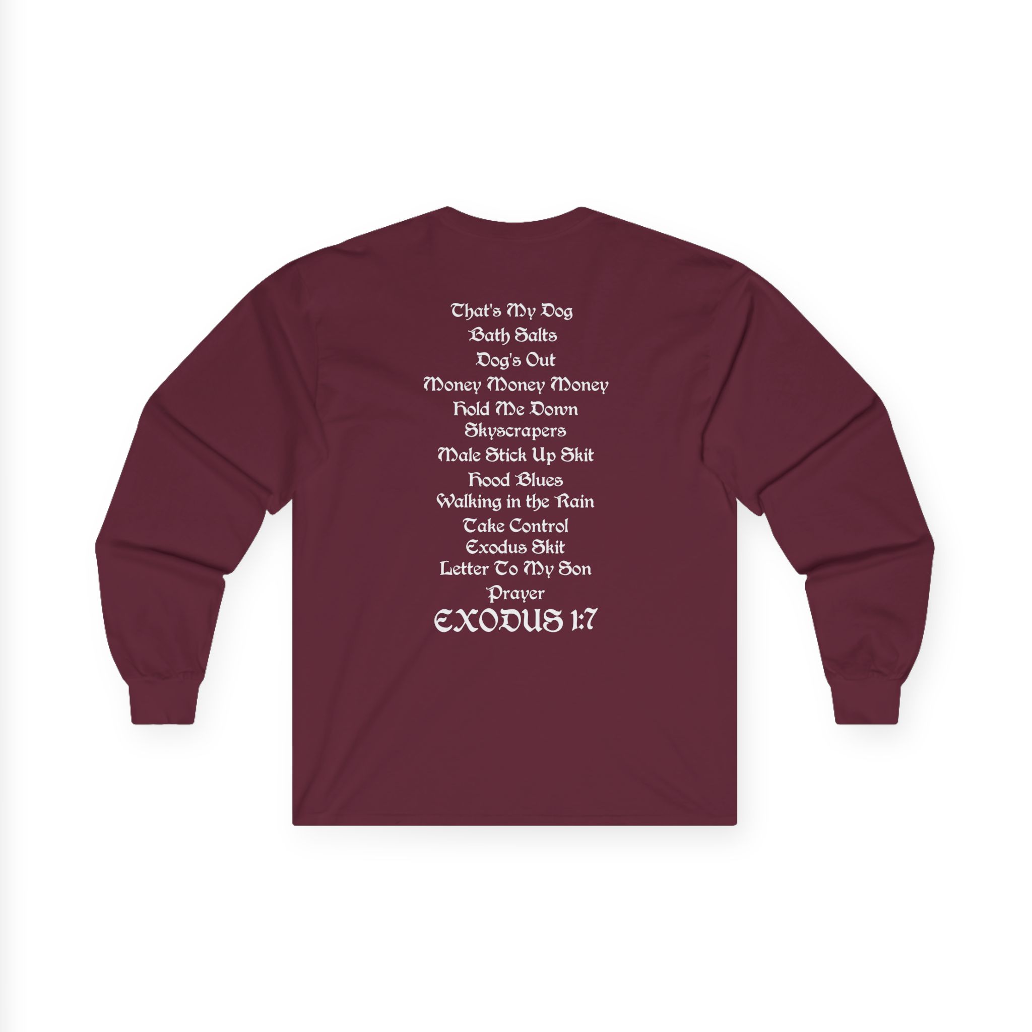 Dmx Exodus Photo Unisex Ultra Cotton Long Sleeve Tee - Image 4