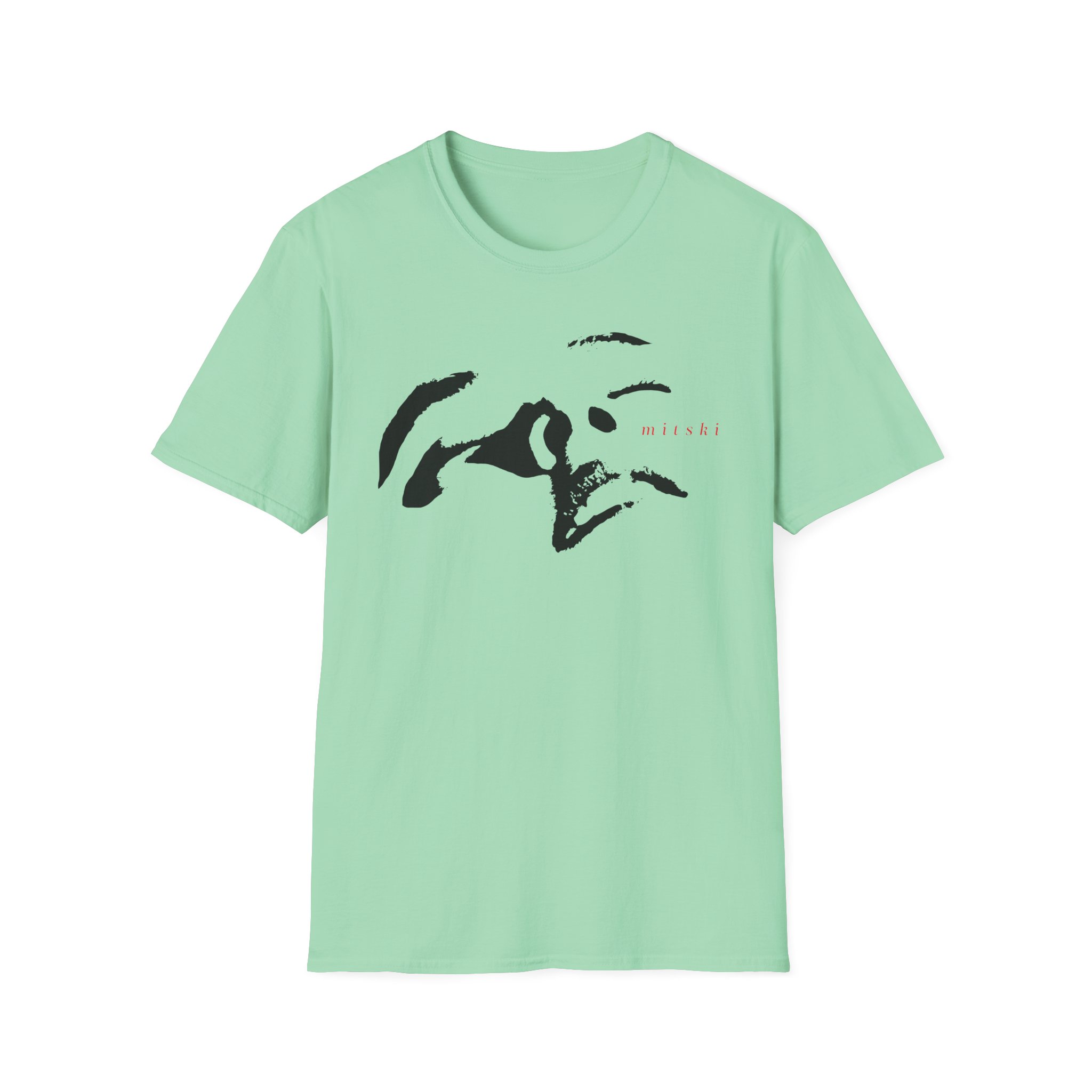 Mitski Face Unisex Softstyle T-Shirt - Image 11