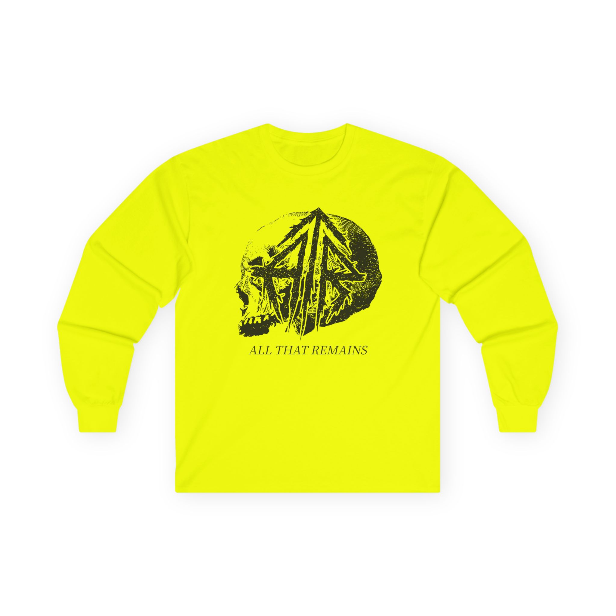 All That Remains Tie Dye Skull Unisex Ultra Cotton Long Sleeve Tee - Image 7