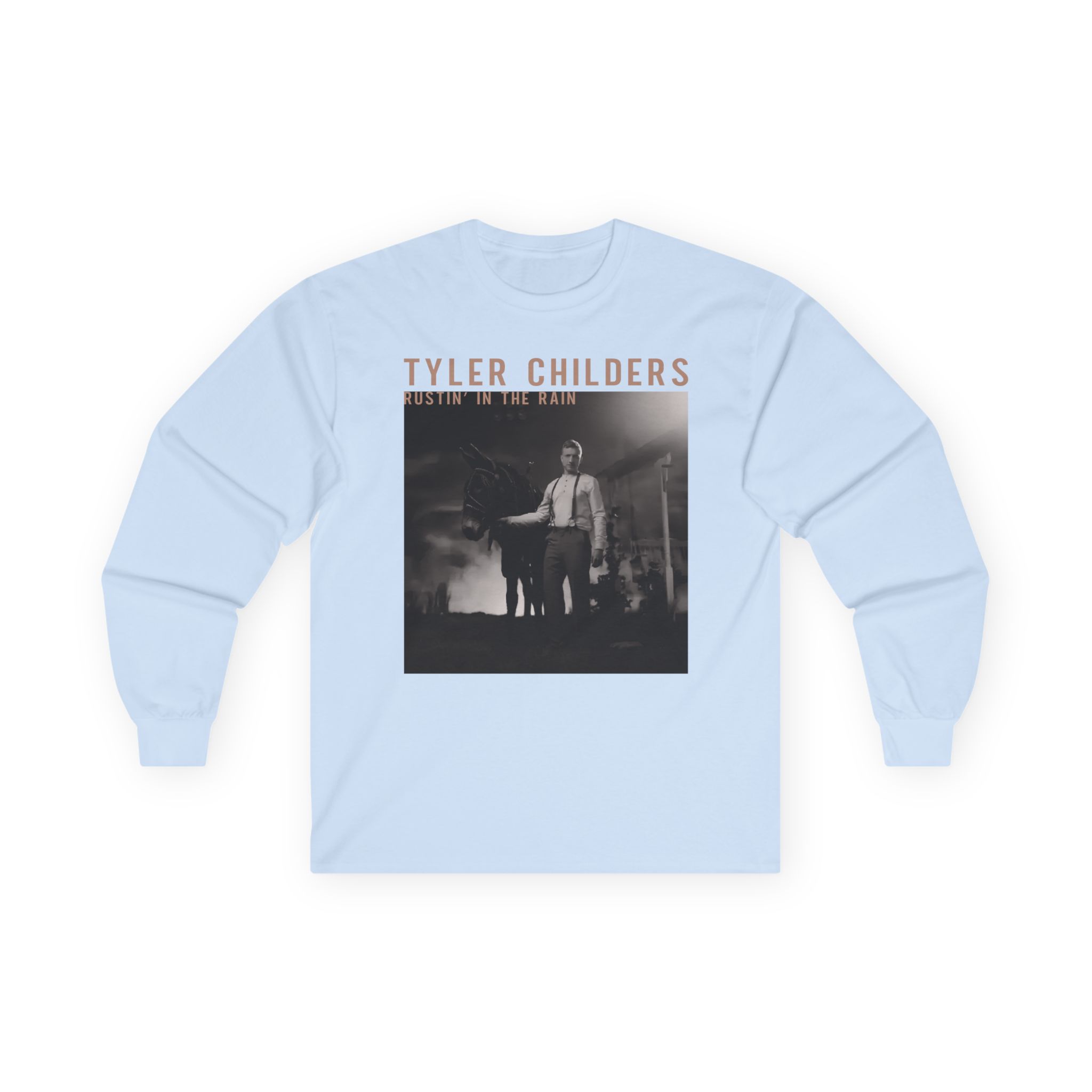 Tyler Childers Black Rustin Unisex Ultra Cotton Long Sleeve Tee - Image 11