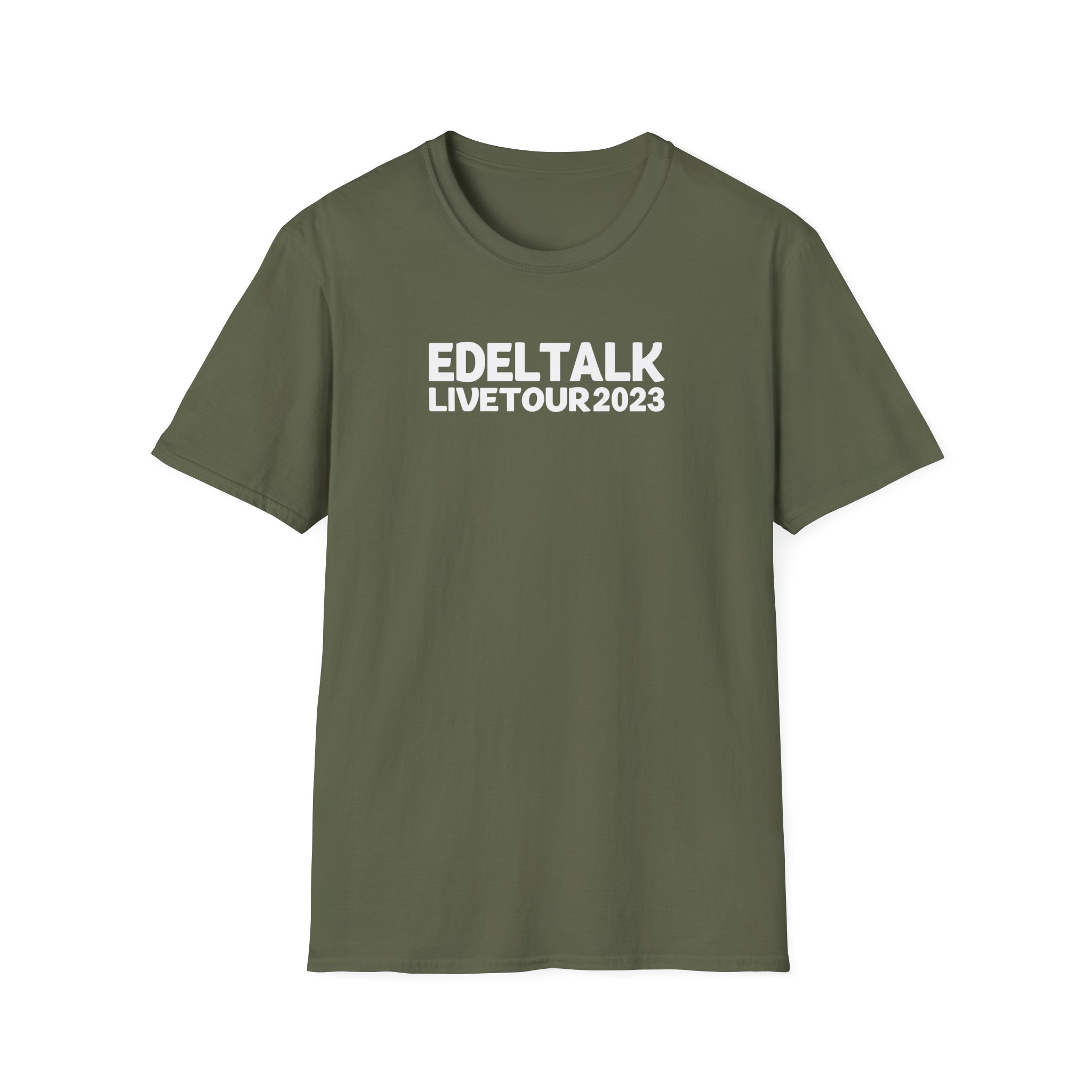 Edeltalk Podcast Livetour 2023 Unisex Softstyle T-Shirt - Image 7
