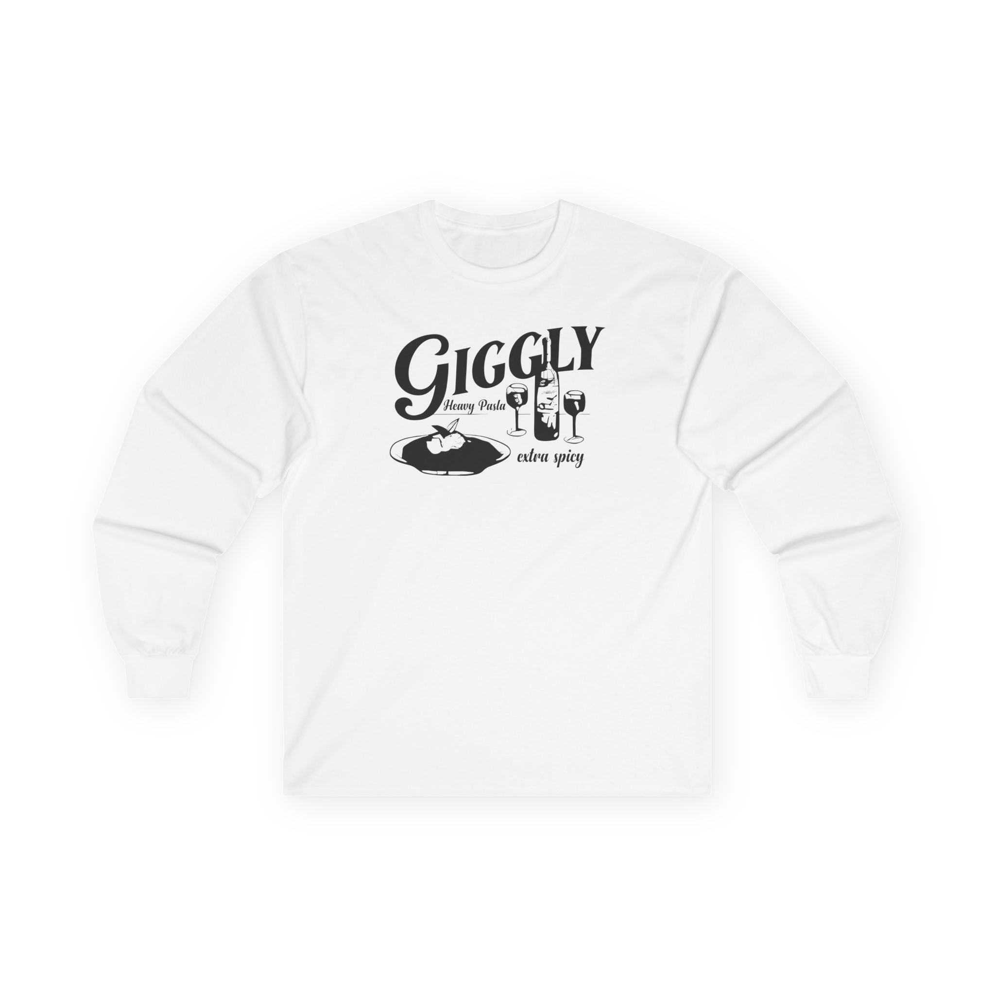 Giggly Squad Heavy Pasta Unisex Ultra Cotton Long Sleeve Tee