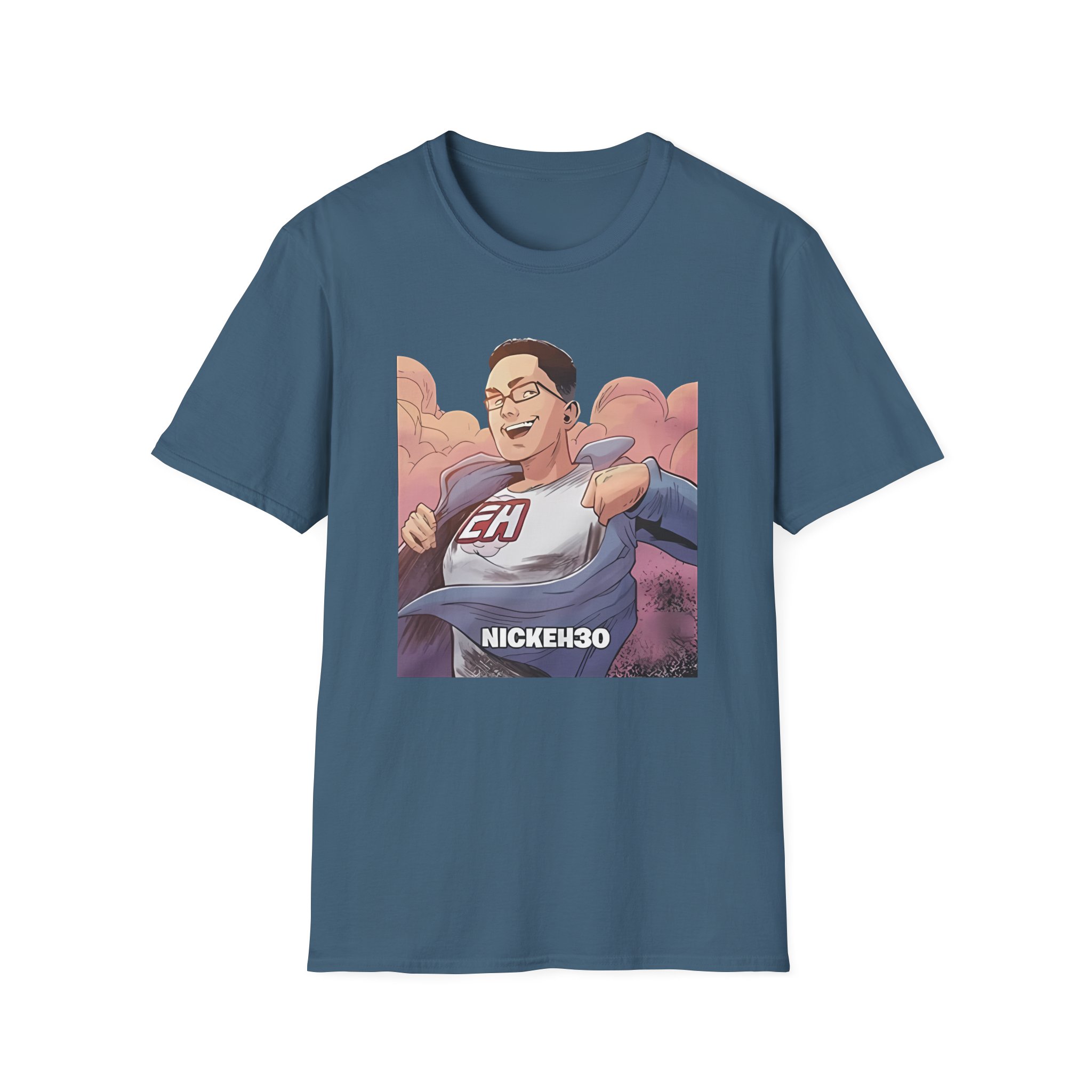 Nick Eh 30 Superhero Unisex Softstyle T-Shirt - Image 7