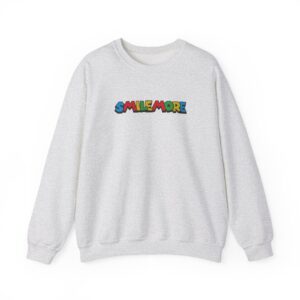 Roman Atwood Colorful Smile More Unisex Heavy Blend™ Crewneck Sweatshirt