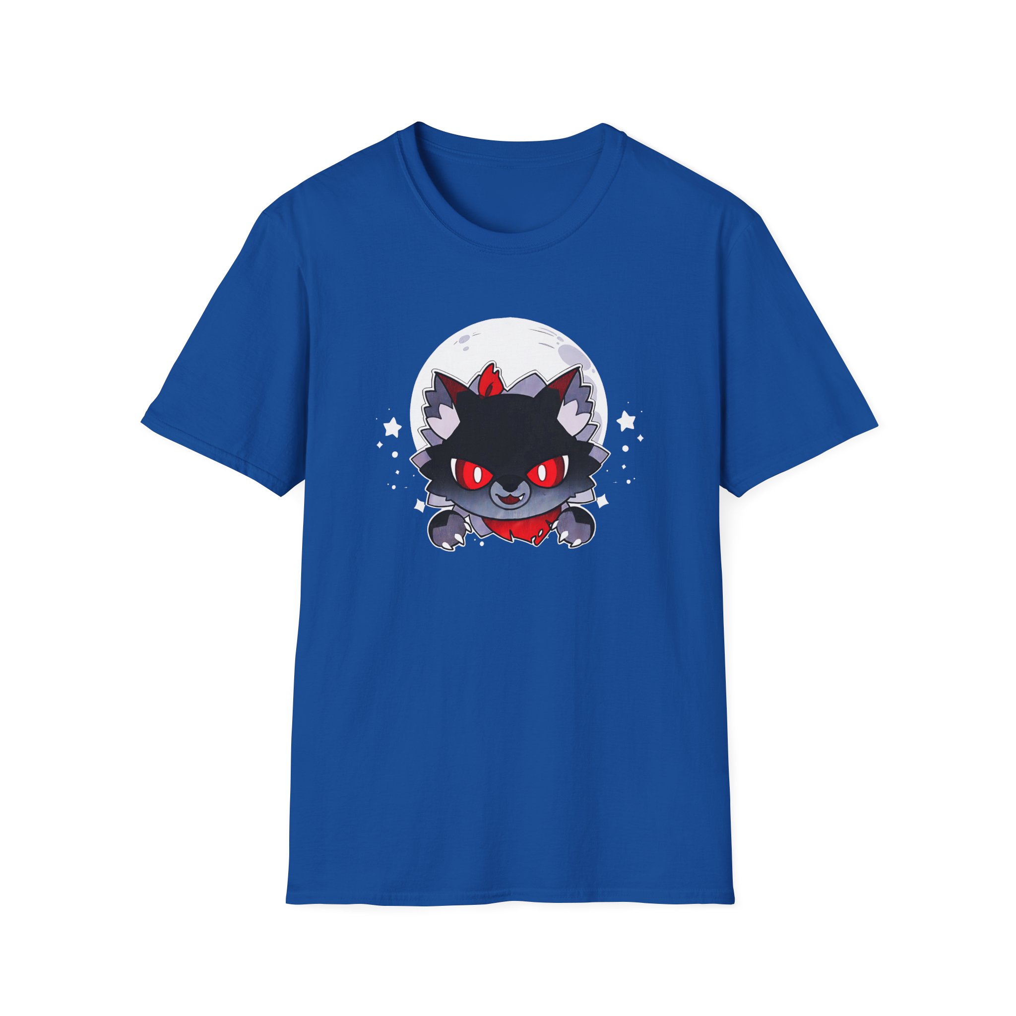 Aphmau Werewolf Cat Unisex Softstyle T-Shirt - Image 13