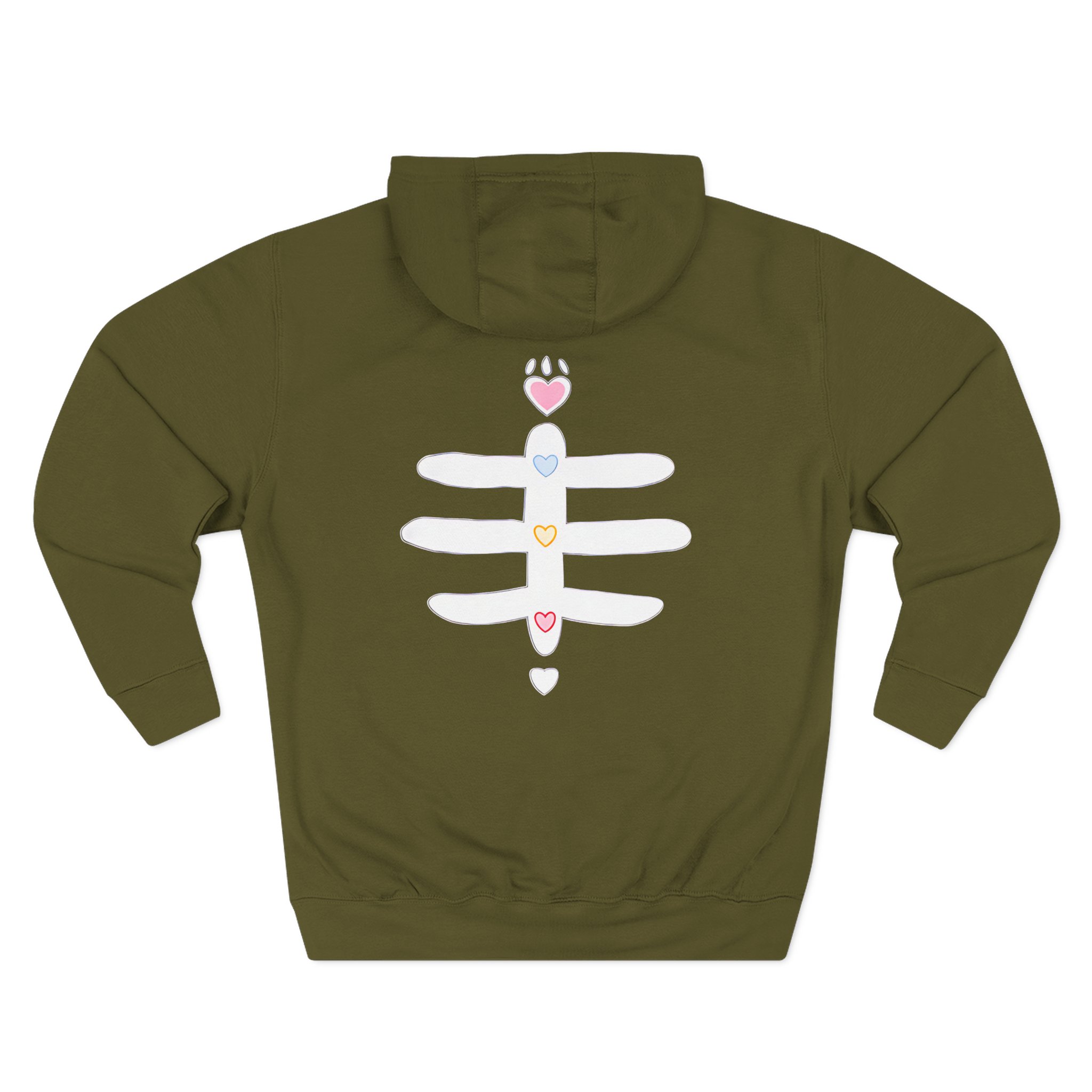 Aphmau Sugar Skull Cat Three-Panel Fleece Hoodie - Image 6