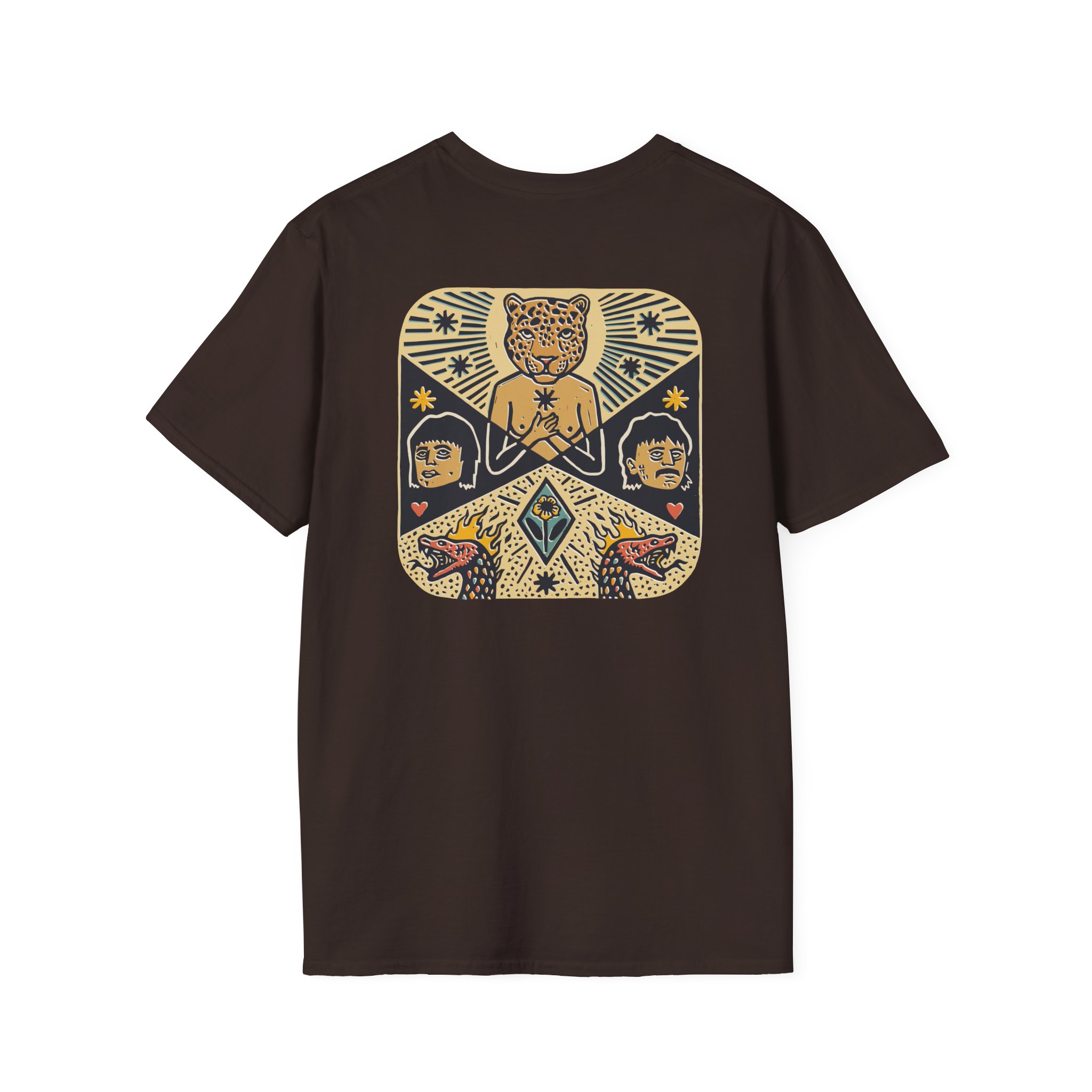 Lime Cordiale Pedestal Unisex Softstyle T-Shirt - Image 6