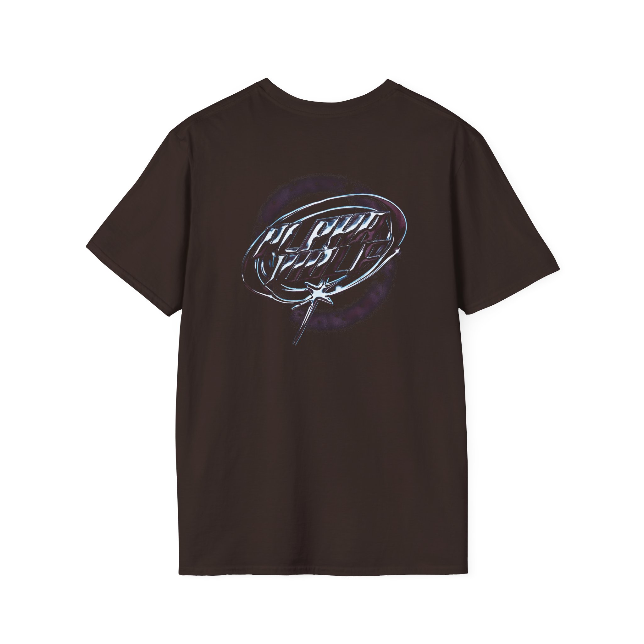 Alpha Wolf Chrome Unisex Softstyle T-Shirt - Image 4