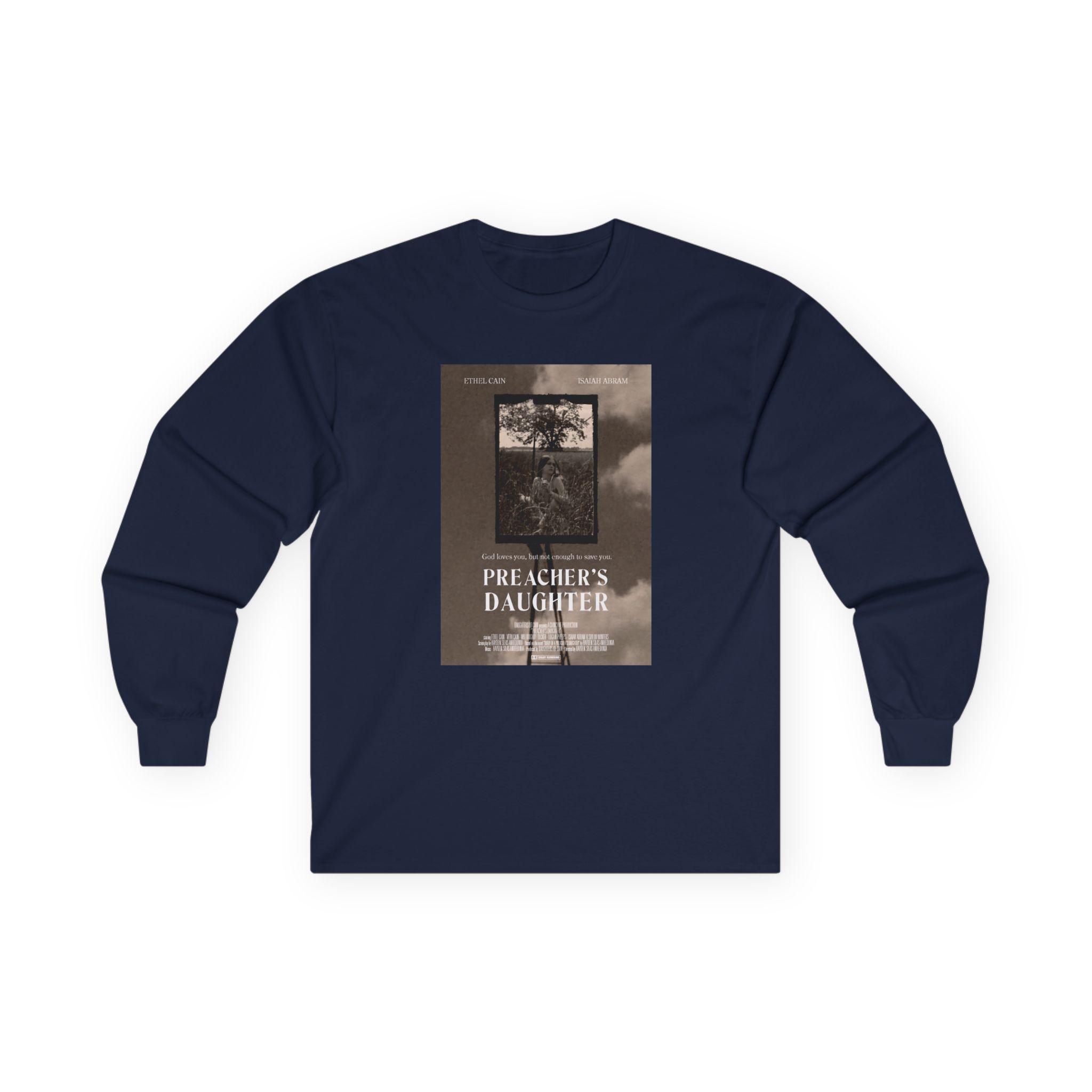 Ethel Cain Preacher's Daughter Movie Poster Unisex Ultra Cotton Long Sleeve Tee - Image 21