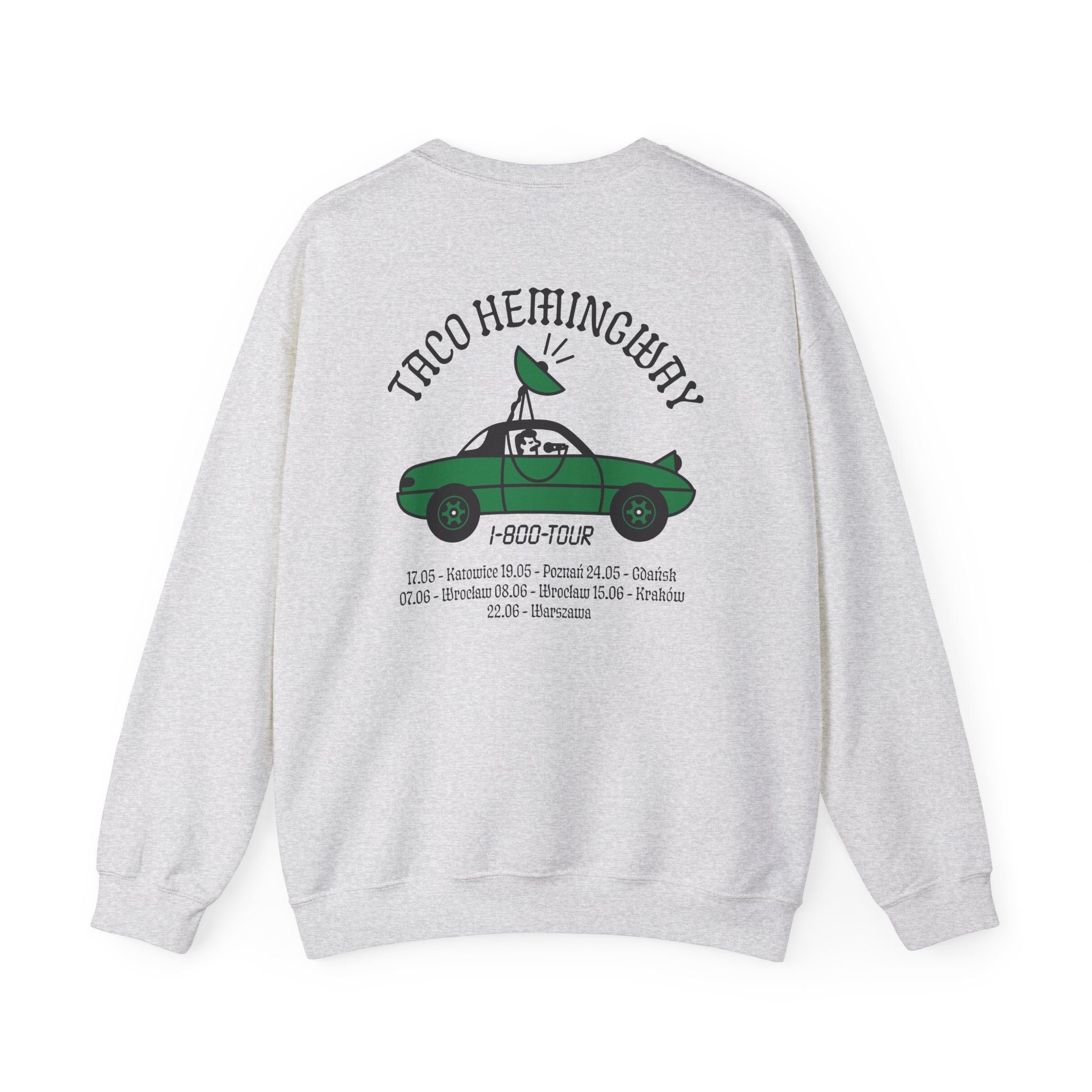 Taco Hemingway 1-800-tour Unisex Heavy Blend™ Crewneck Sweatshirt - Image 4