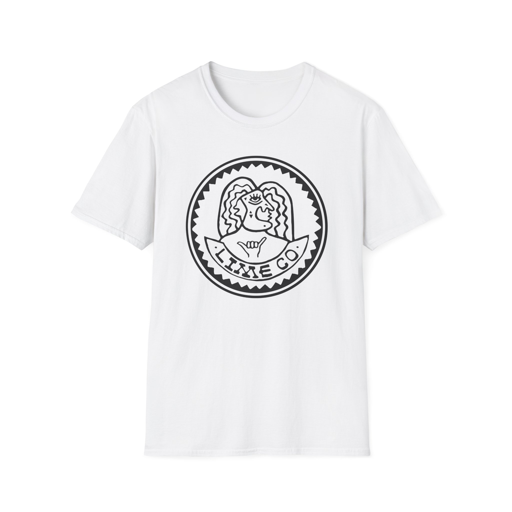 Lime Cordiale Lime Co Logo Unisex Softstyle T-Shirt
