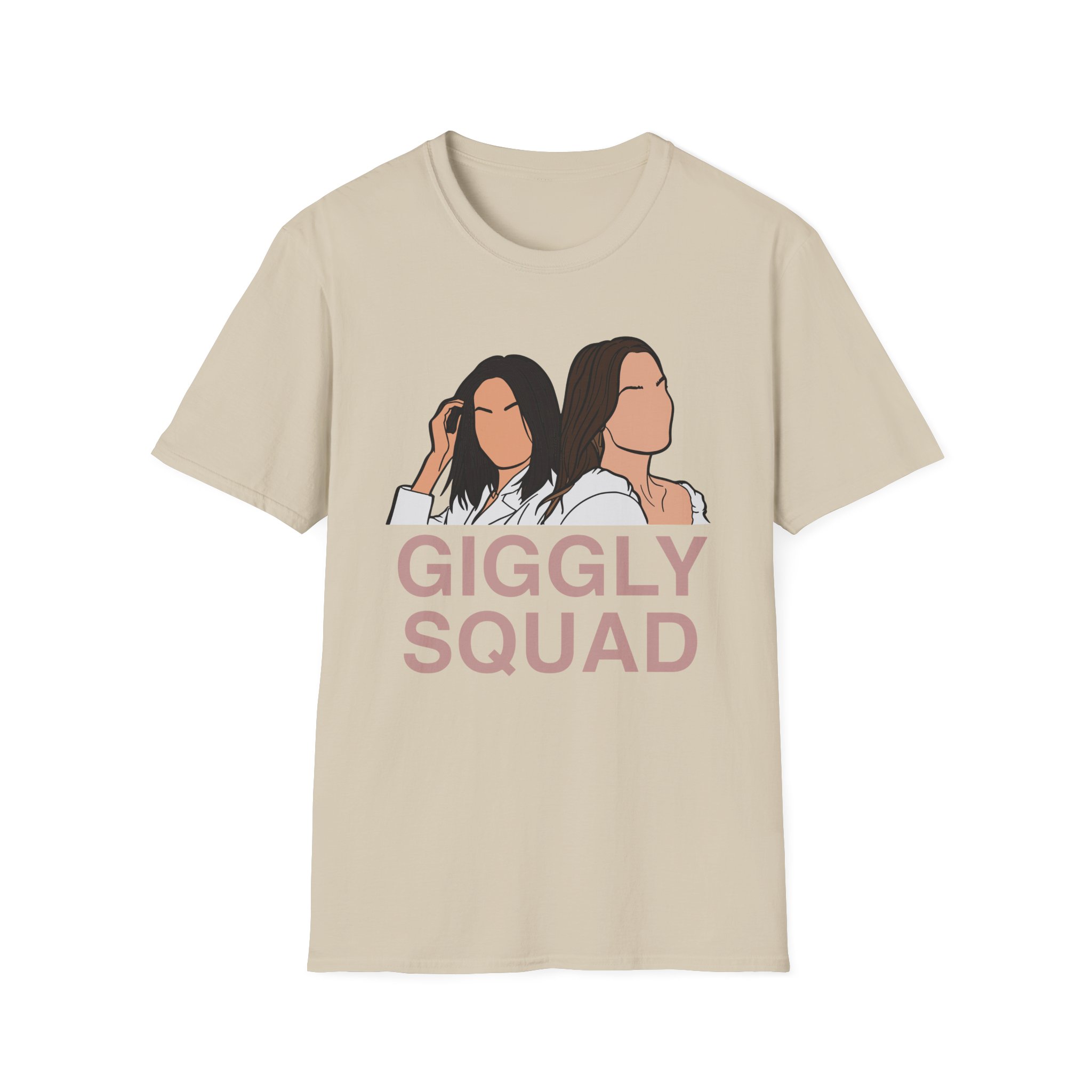 Giggly Squad Unisex Softstyle T-Shirt - Image 3