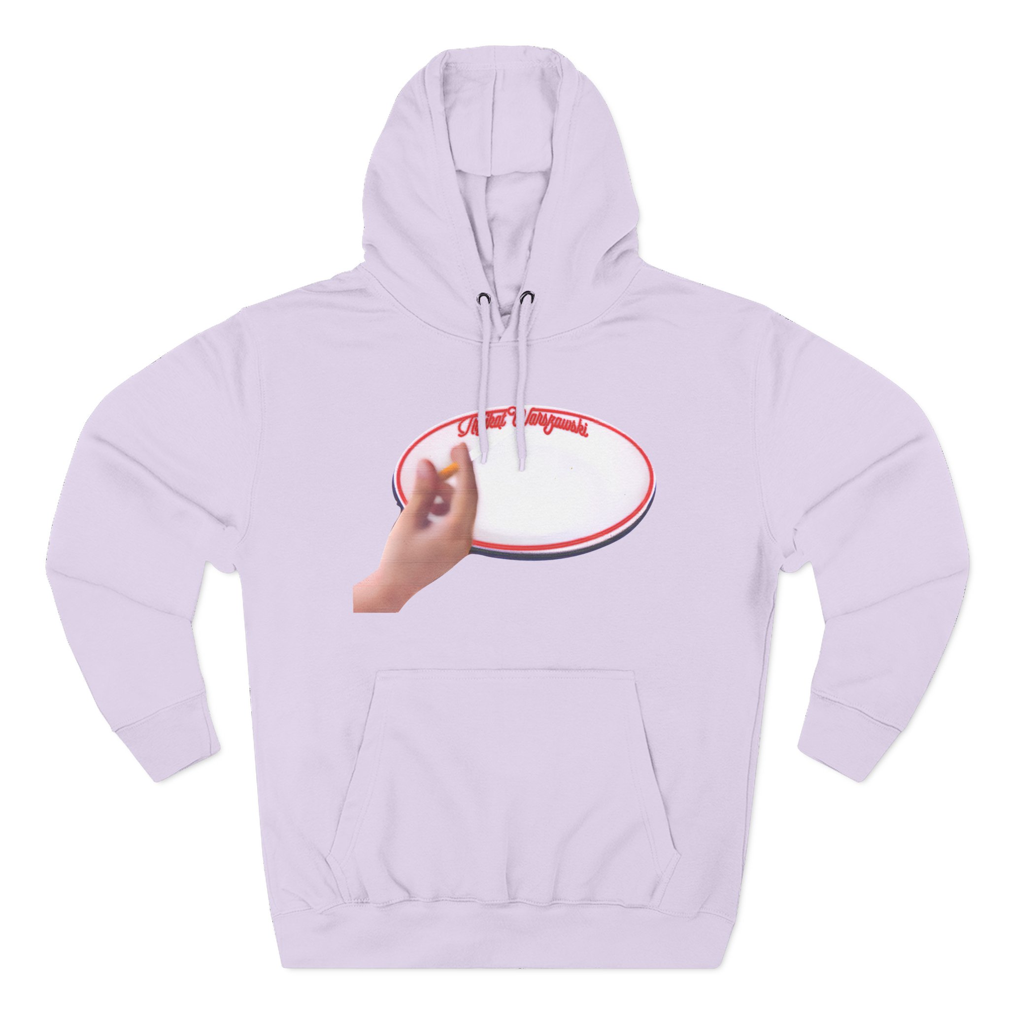 Taco Hemingway Warsaw Triangle Three-Panel Fleece Hoodie - Image 9