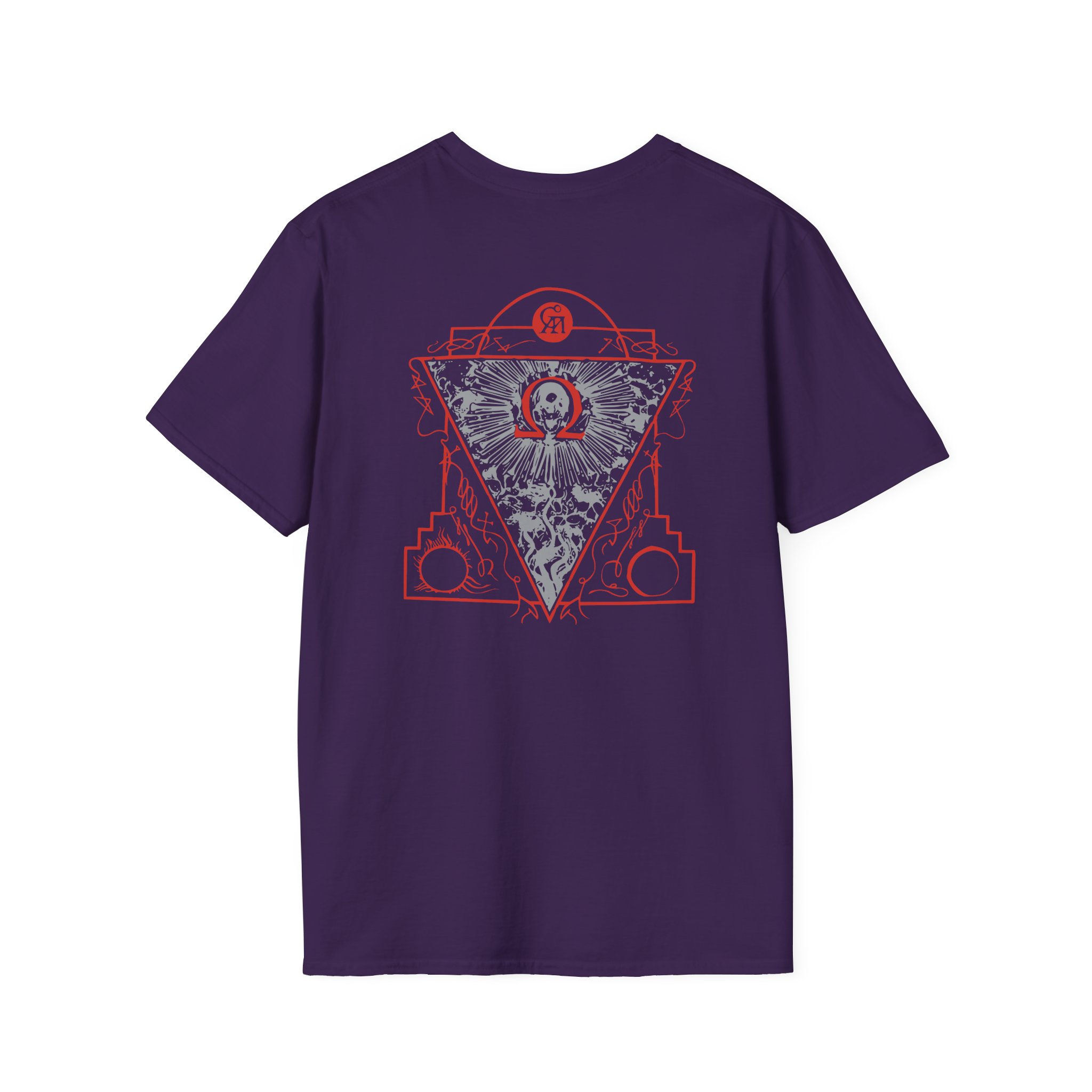 Goatwhore Red Fire Unisex Softstyle T-Shirt - Image 10