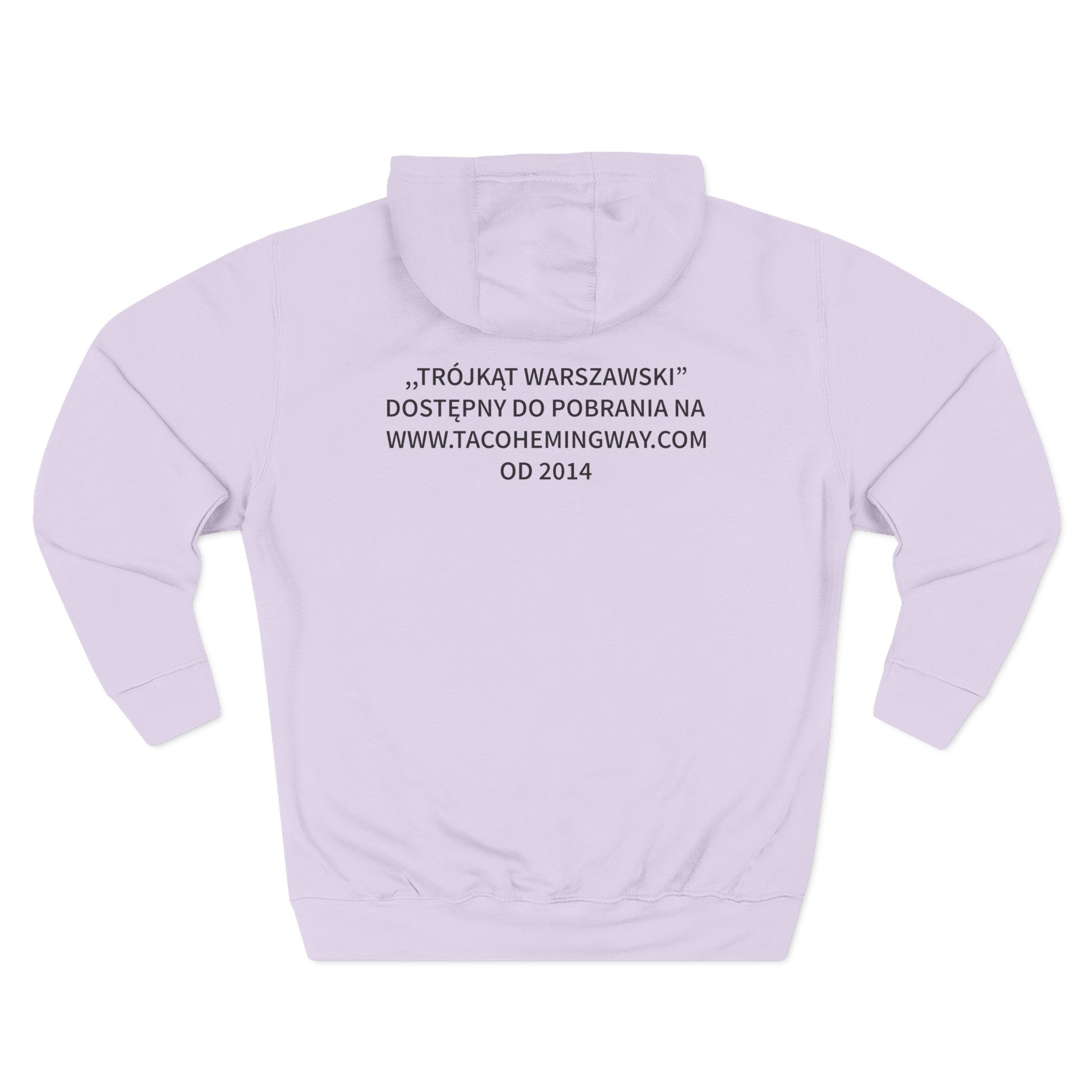 Taco Hemingway Warsaw Triangle Three-Panel Fleece Hoodie - Image 10